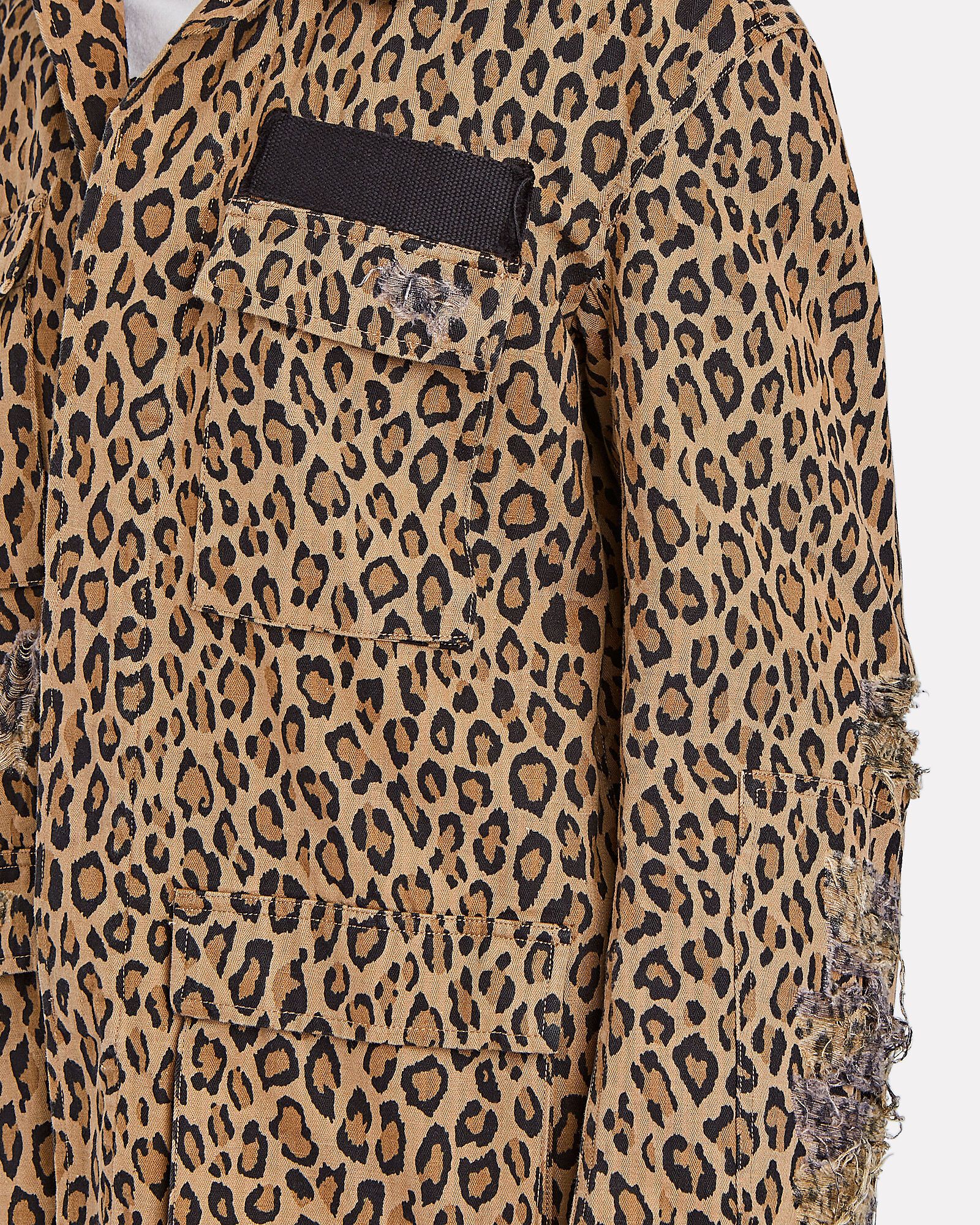 R13 r13 SHREDDED ANIMAL PRINT JACKET Size US S / EU 44-46 / 1 - 3 Thumbnail