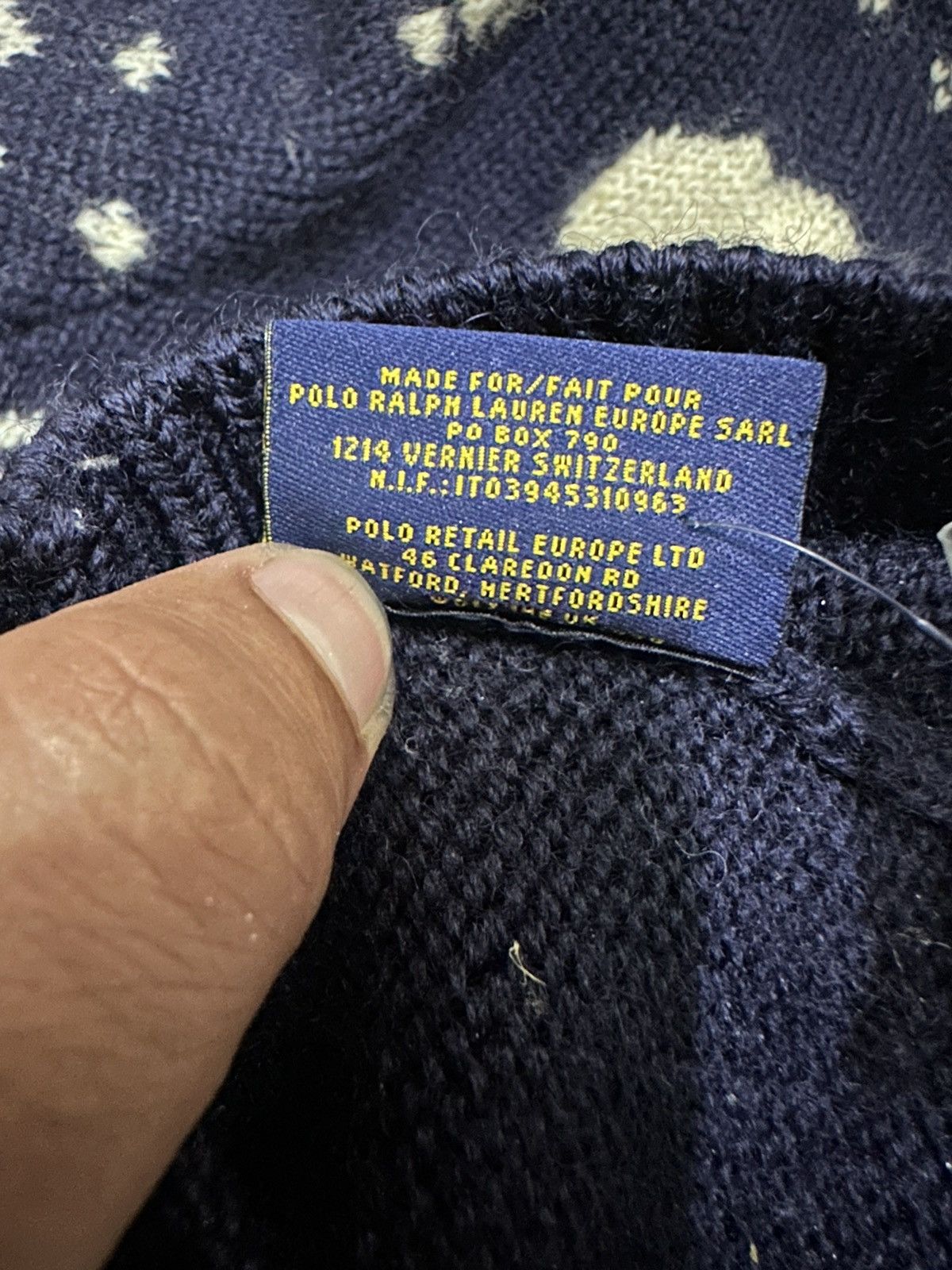 Polo Ralph Lauren × RRL Ralph Lauren × Vintage RARE ‼️ Ralph Lauren Sportmen's Club Knitwear Hoodie Size US M / EU 48-50 / 2 - 7 Thumbnail