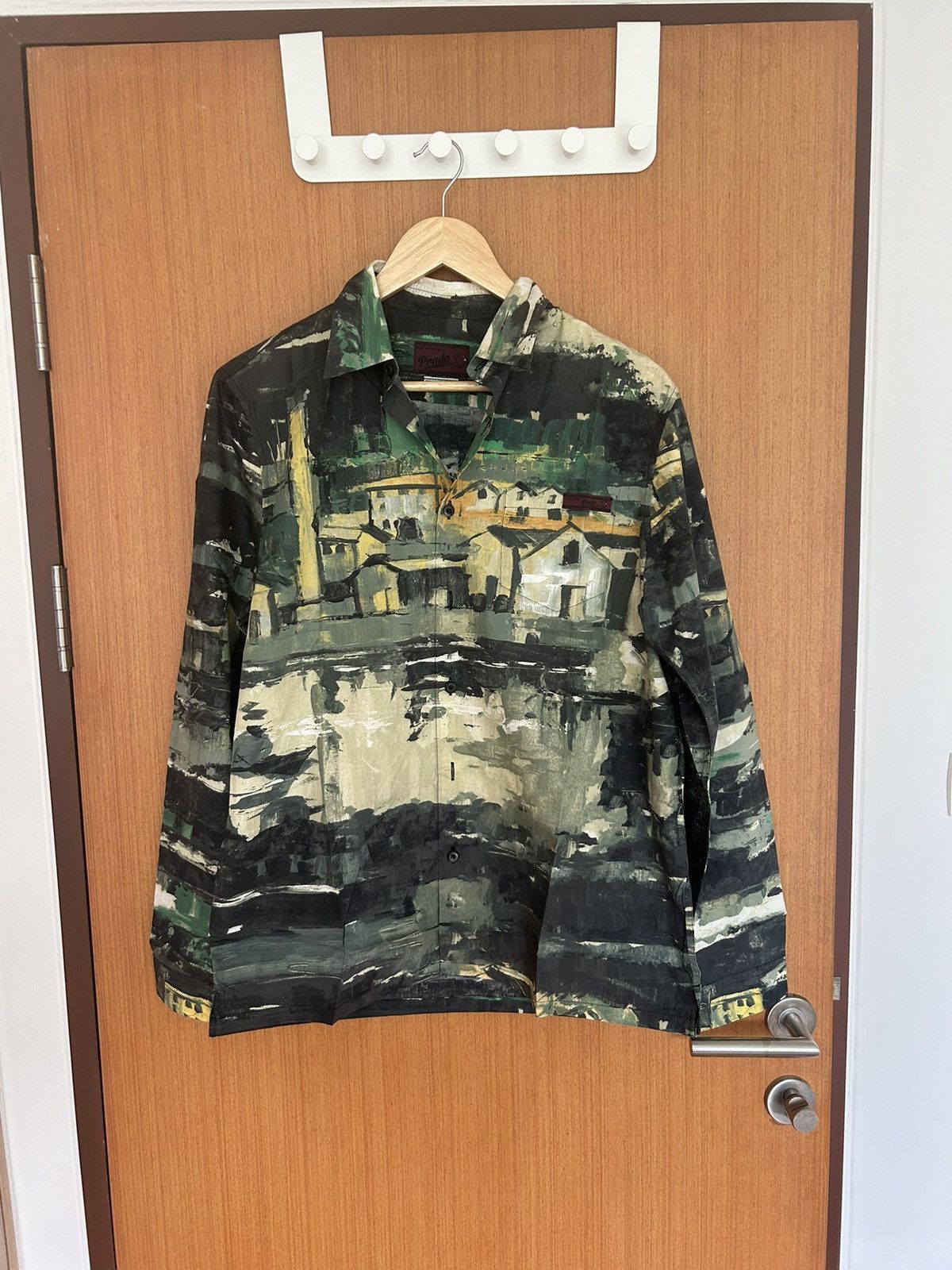 Rare Prada FW 2017 Village Longsleeve Button Up - Tops