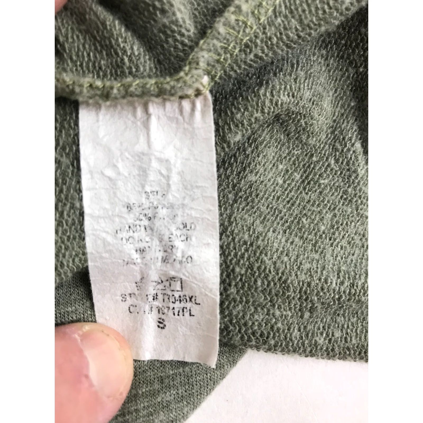 Vintage White Birch Shirt Women's Size Small Green V-neck Long Sleeve Size S / US 4 / IT 40 - 7 Thumbnail
