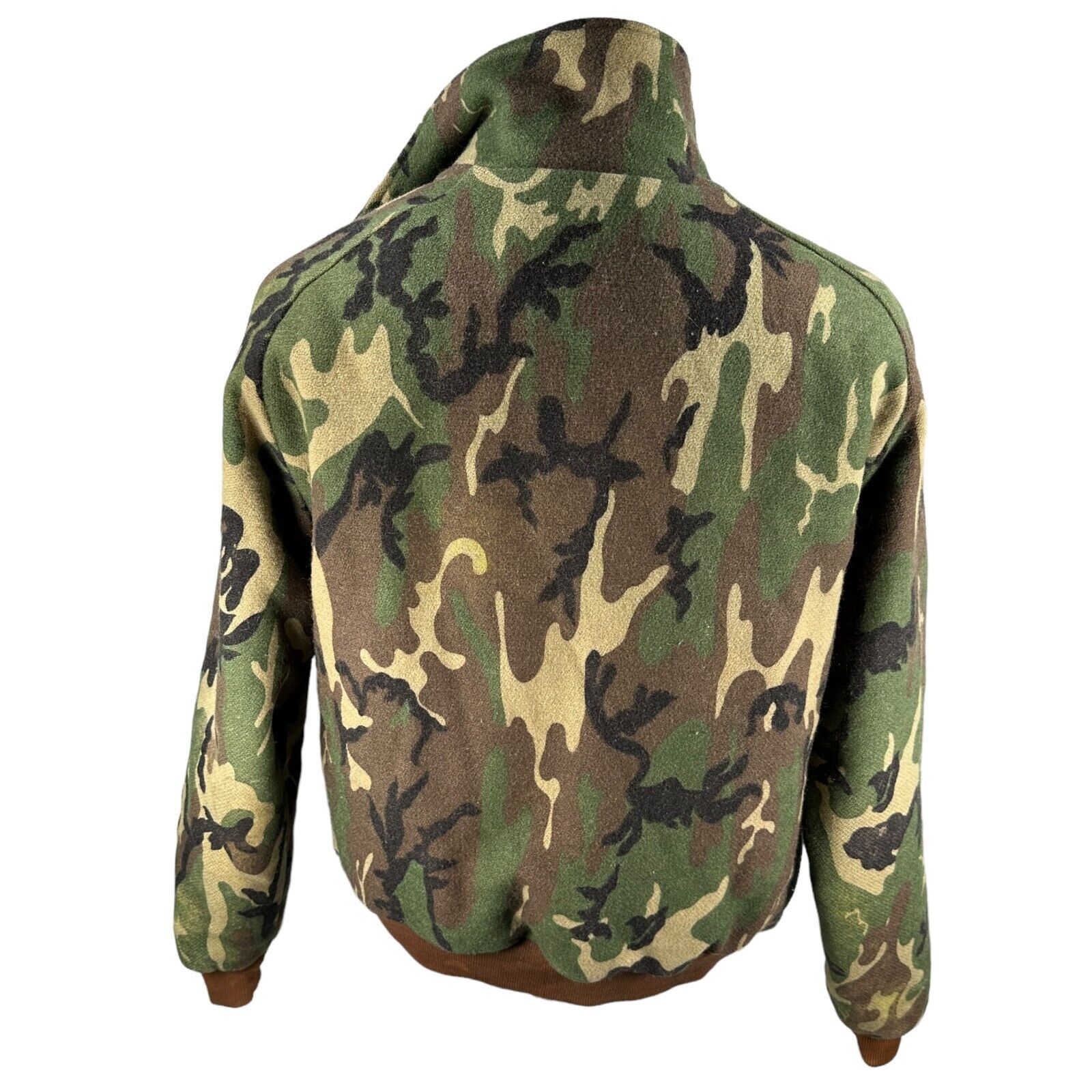 Cabelas Vintage Cabelas Camo Jacket Coat Small Wool Hunting Green Size US S / EU 44-46 / 1 - 3 Thumbnail