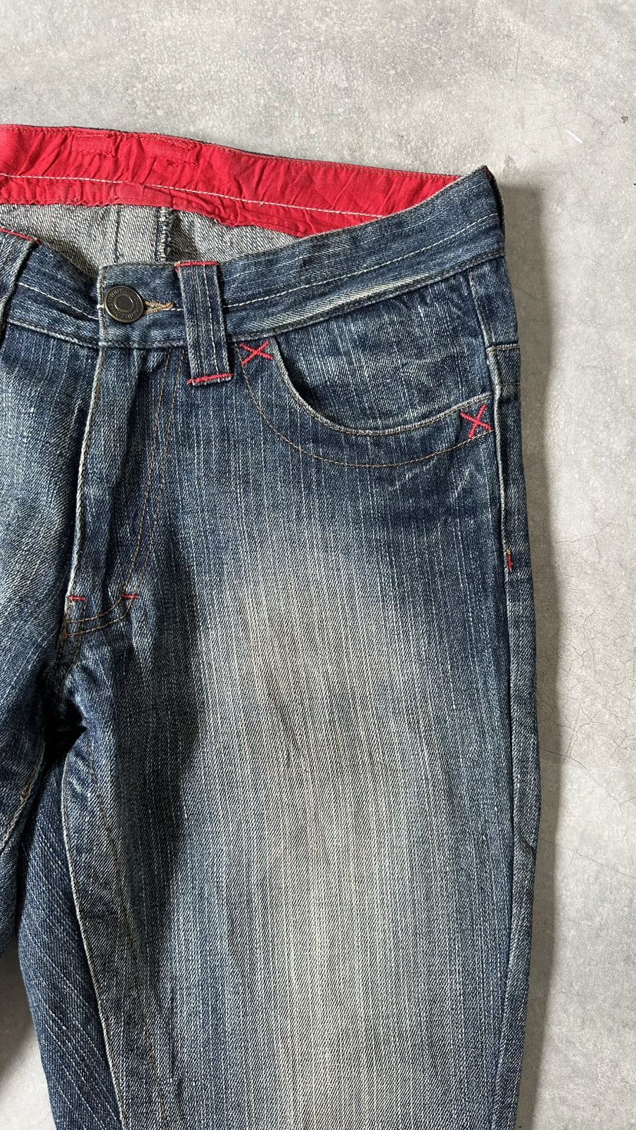 Japanese Brand VINTAGE LALATASTU FLARE PANT Size US 34 / EU 50 - 6 Thumbnail