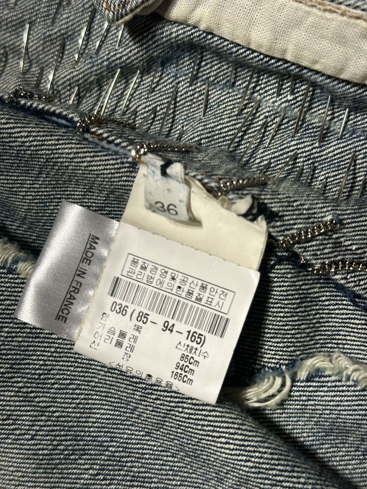 Balmain Balmain By Decarnin SS11 Runway Safety Pin Crystal Vest Size US S / EU 44-46 / 1 - 10 Thumbnail