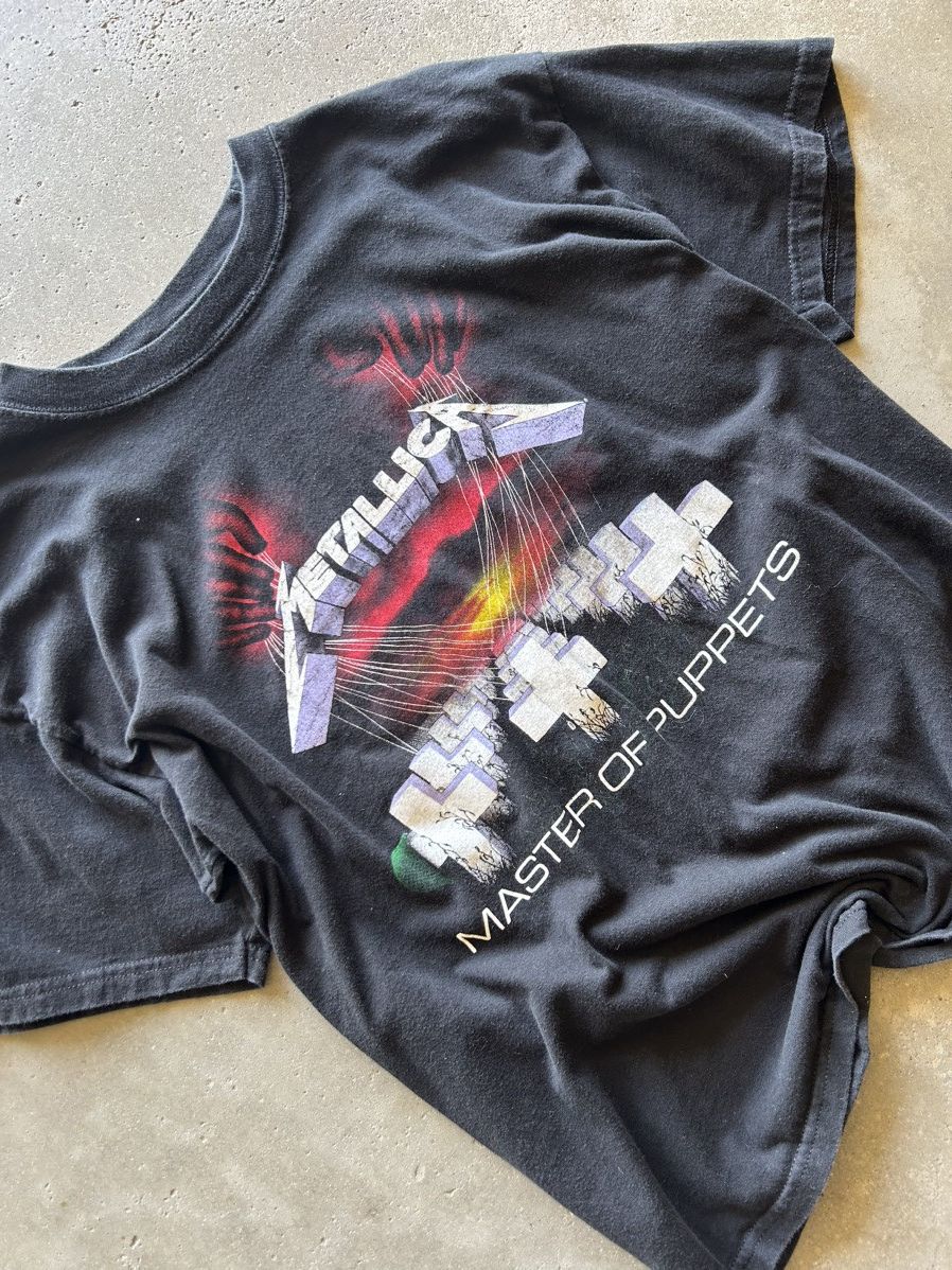 Band Tees × Vintage Vintage 90s Metallica Master of Puppets Shirt Size US L / EU 52-54 / 3 - 2 Thumbnail
