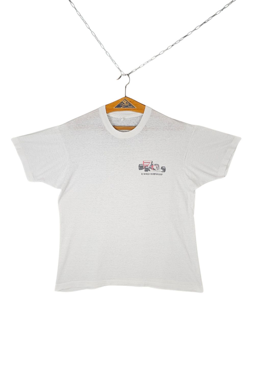 Hanes 1992 F1 “World Championship” - / Trackside Souvenir Tee Size US M / EU 48-50 / 2 - 1 Thumbnail