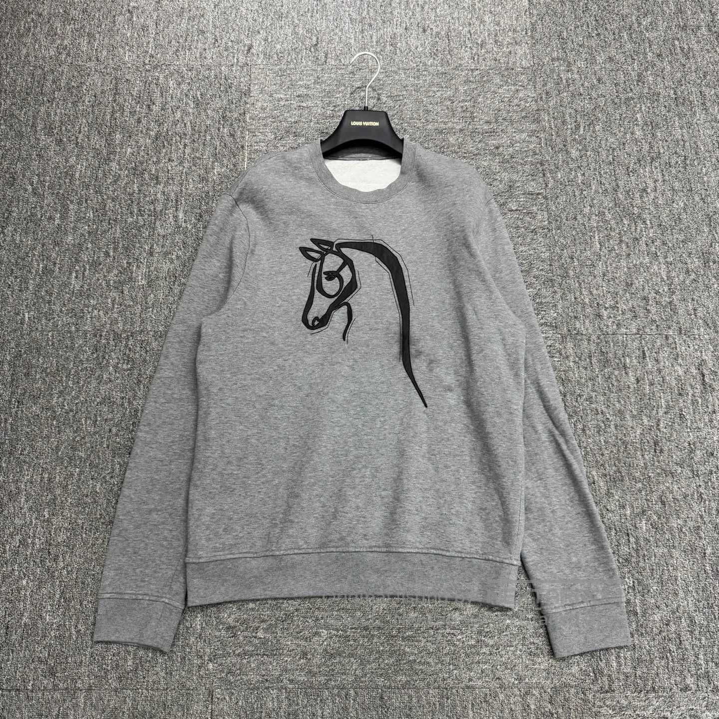 Hermes Hermes Sheepskin and fine horse-themed hoodie| Size US L / EU 52-54 / 3 - 1 Thumbnail