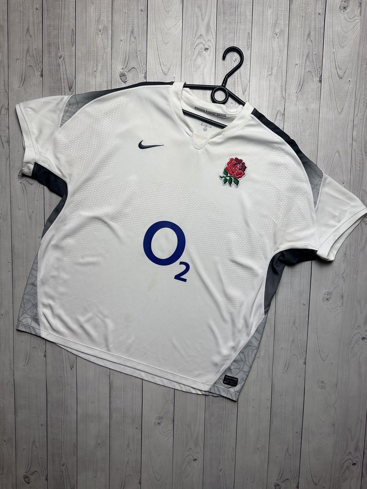 Nike × Vintage Vintage England rugby jersey Nike size XL logo Size US XL / EU 56 / 4 - 1 Thumbnail
