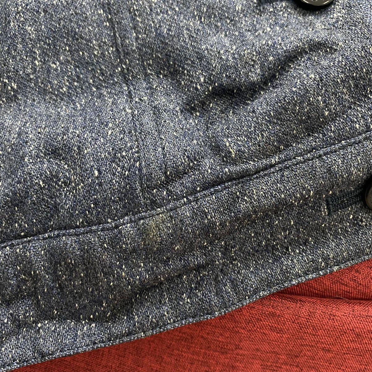 Other NUOVO QUARANTA Italian Designer Button Up Navy Wool Coat Size M / US 6-8 / IT 42-44 - 9 Thumbnail