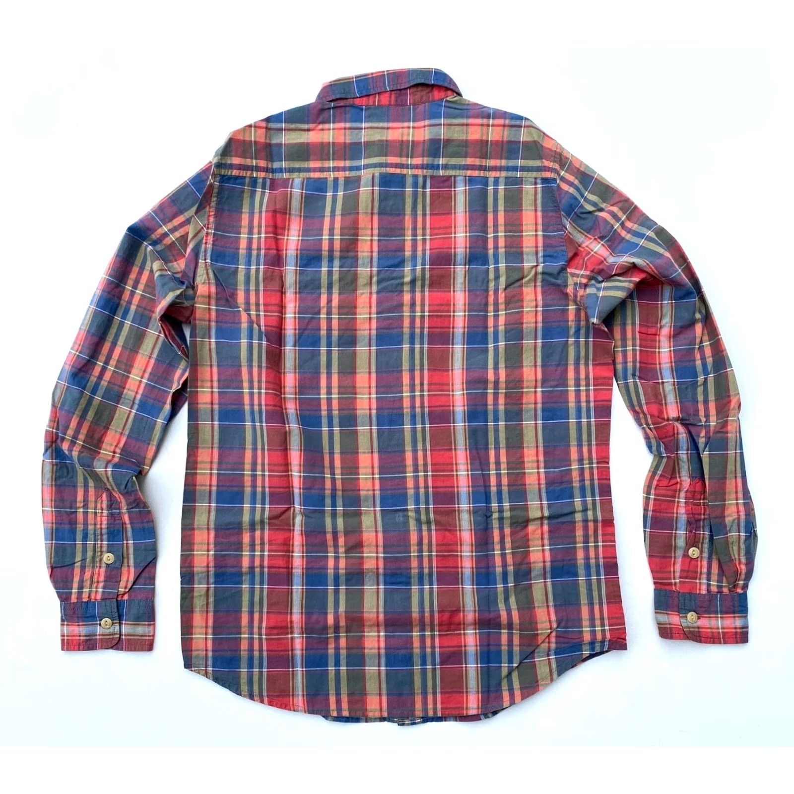 Vintage VINTAGE Denim & Supply Ralph Lauren Button-Up Shirt Plaid Mens Sz M Size US M / EU 48-50 / 2 - 3 Thumbnail