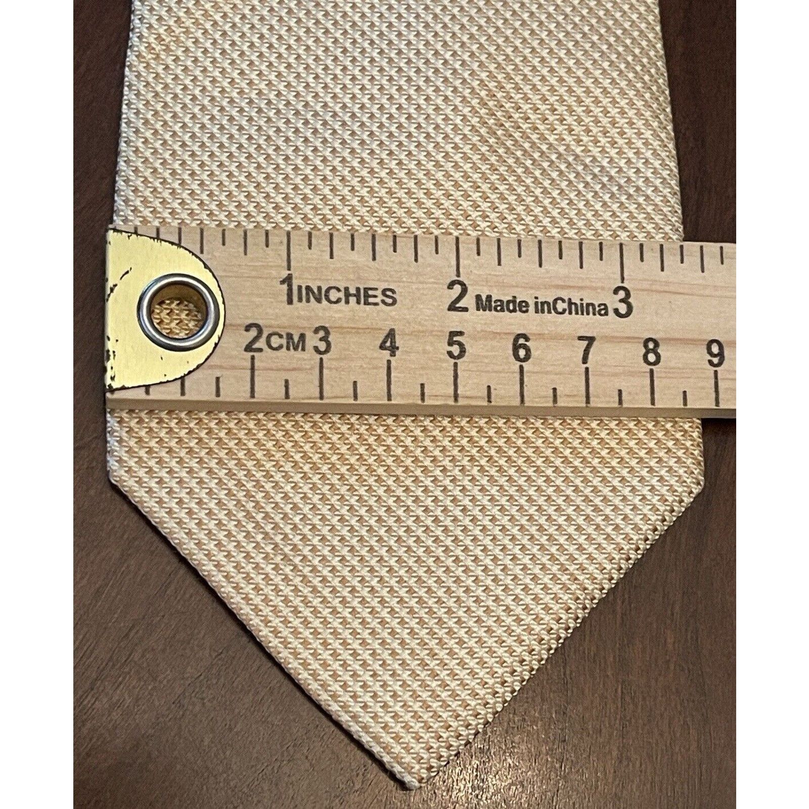 Michael Kors Michael Michael Kors Gold 100% Silk Made In China Size ONE SIZE - 5 Thumbnail