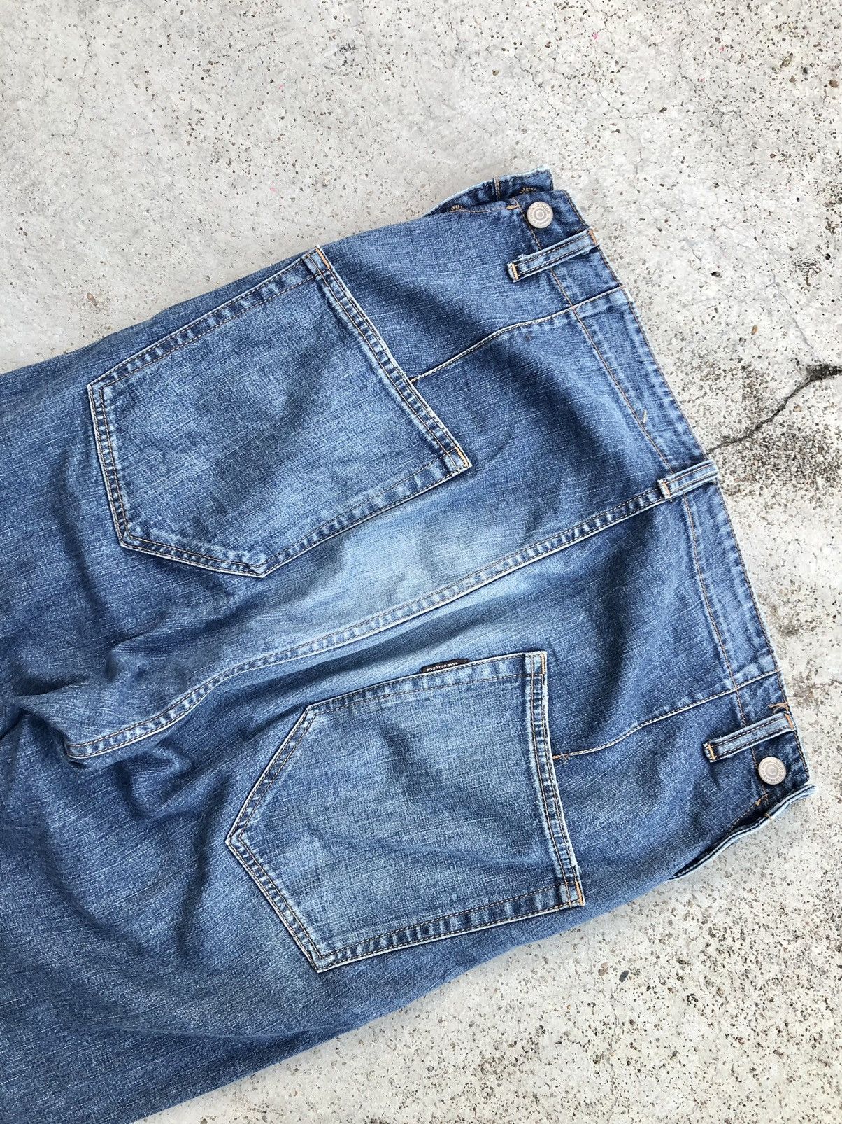 CABANE de ZUCCa WASHED BLUE DENIM Size US 30 / EU 46 - 5 Thumbnail