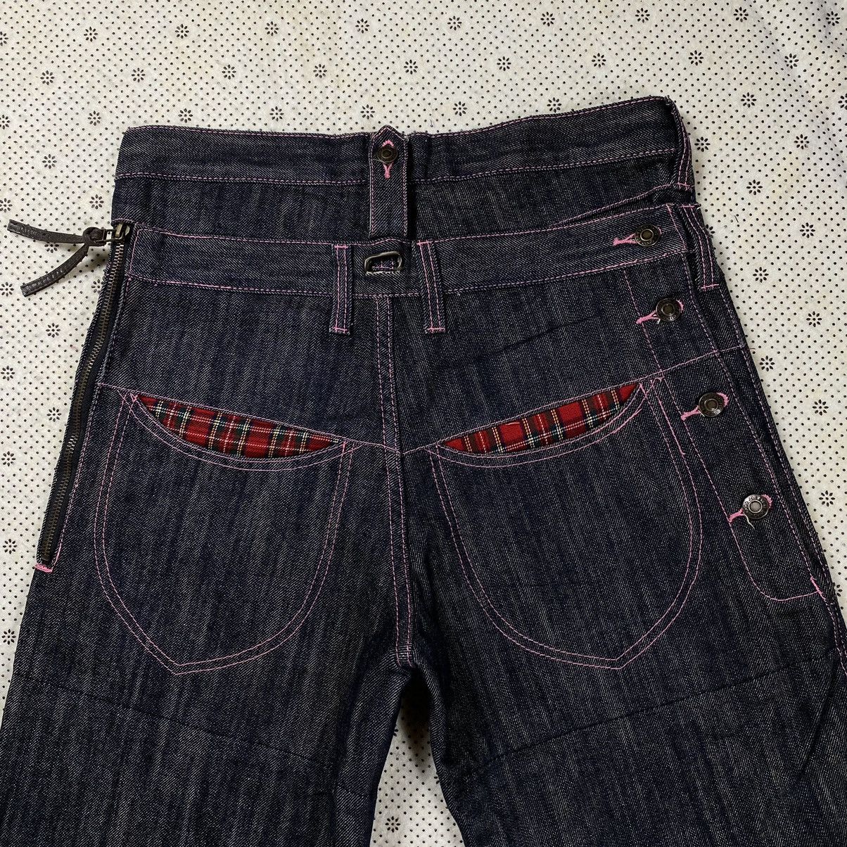 Hysteric Glamour Asymmetrical Denim By DHP2 Jeans Size US 33 - 2 Thumbnail