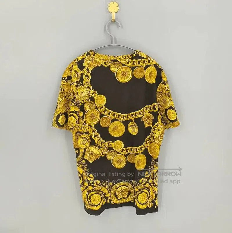 Versace Versace Black Graphic Print T-Shirt . Size US M / EU 48-50 / 2 - 2 Thumbnail