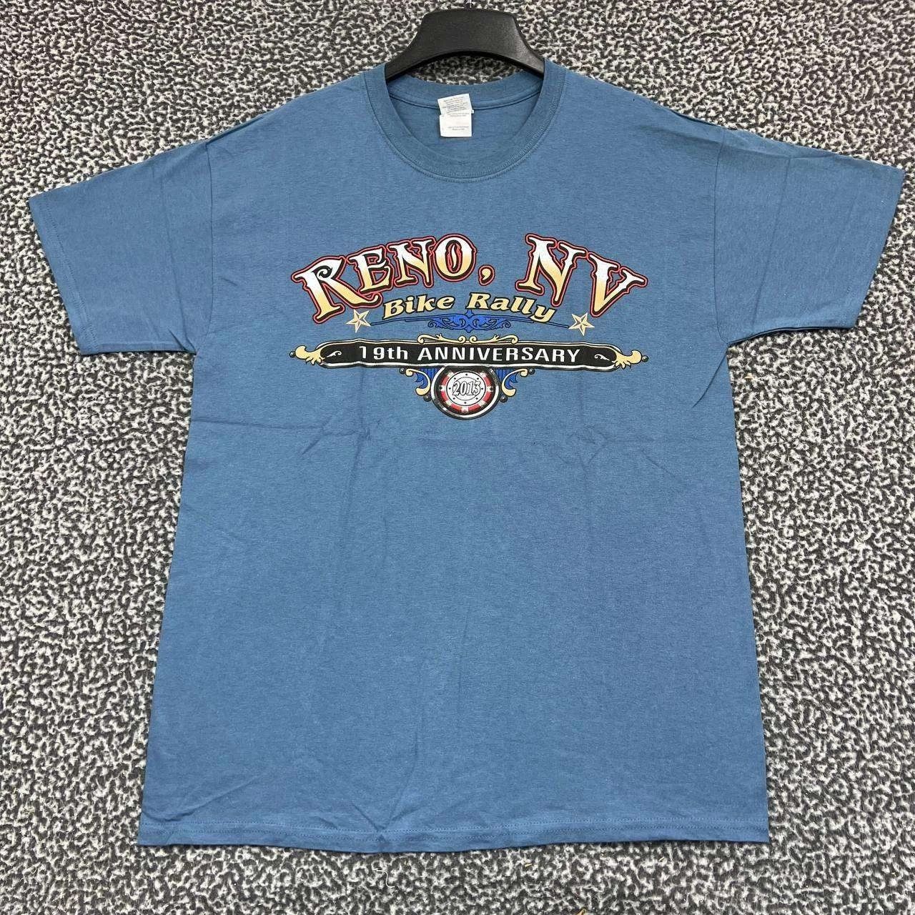 Other Vintage Reno Bike Rally Shirt Men L Short Sleeve Deadstock Size US L / EU 52-54 / 3 - 1 Thumbnail