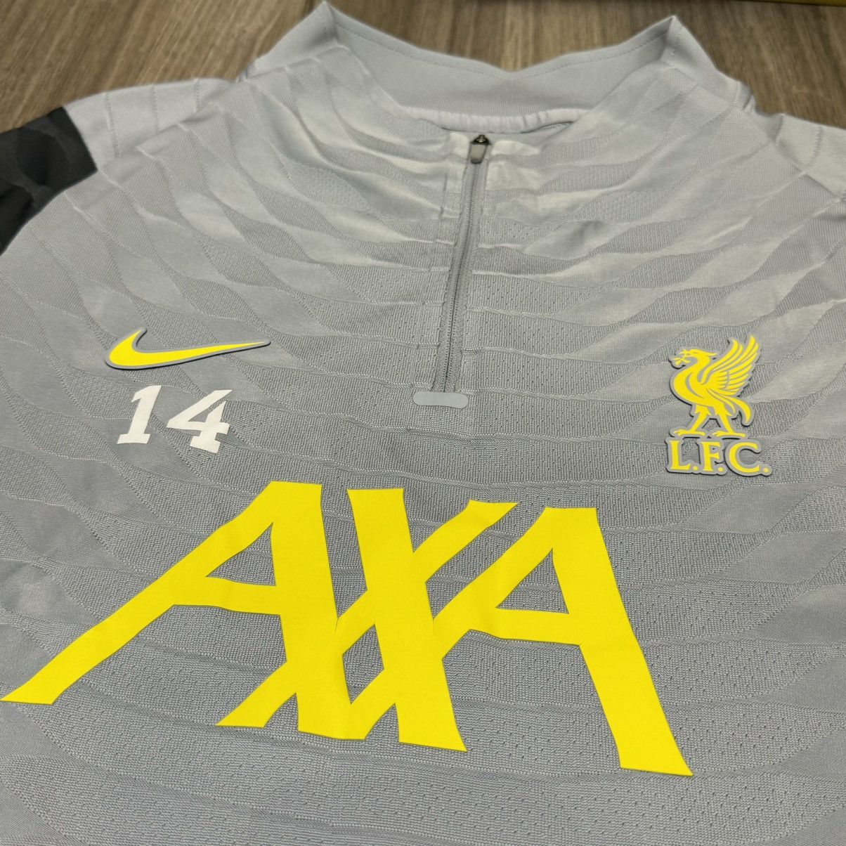 Nike Liverpool 21/22 player issue Elite 1/4 zip drill top set Size US XL / EU 56 / 4 - 4 Thumbnail