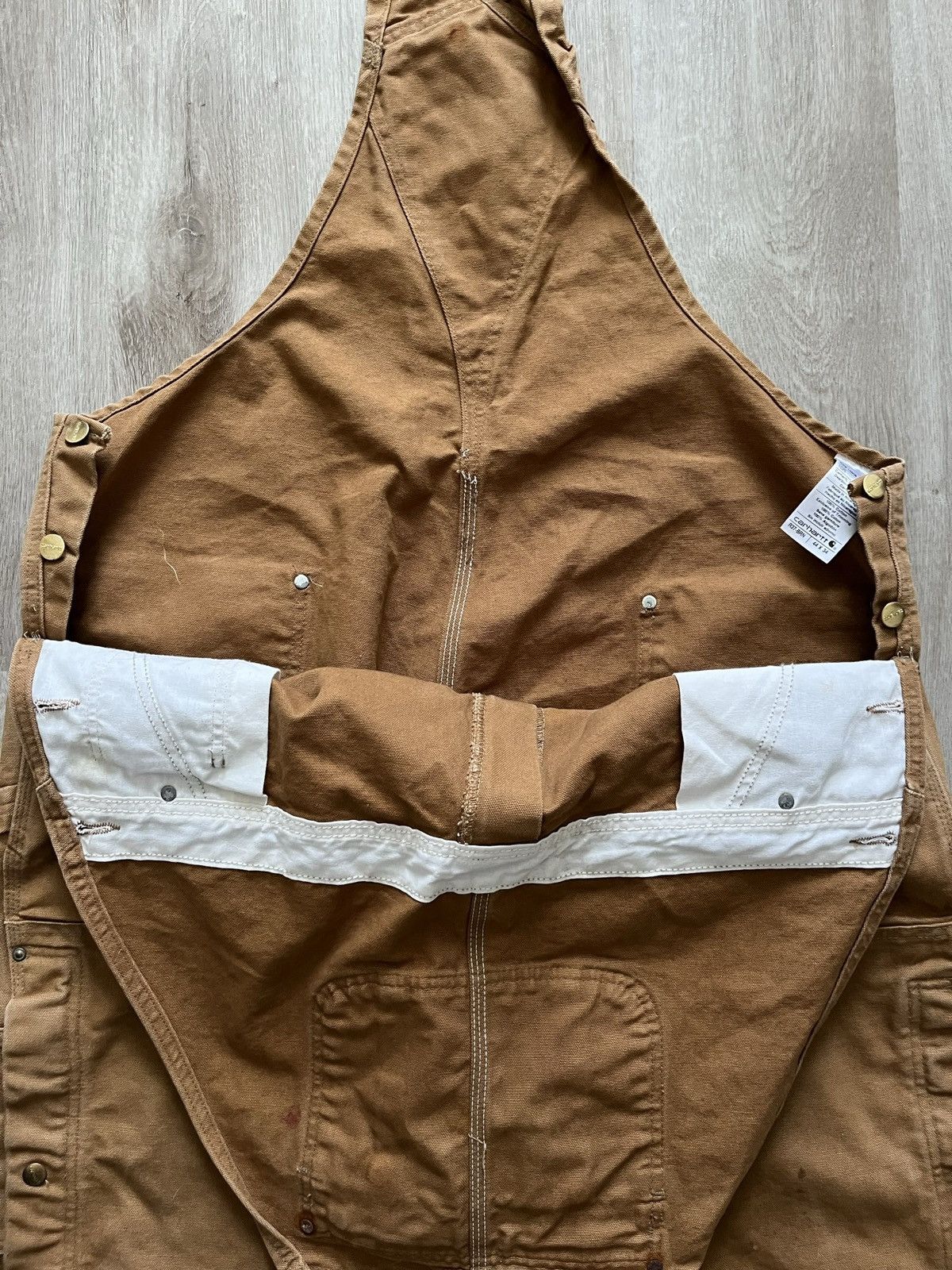 Carhartt Vintage Carhartt Duck Canvas Work Overalls Size US 44 / EU 60 - 12 Thumbnail