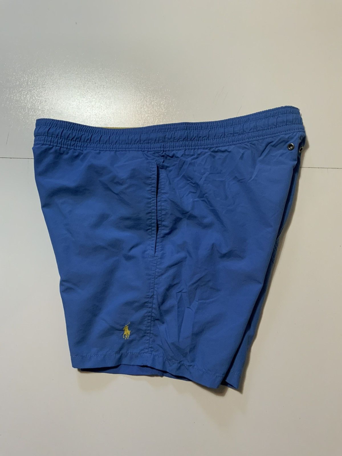 Polo Ralph Lauren Vintage Polo Ralph Lauren Pony Player 5” Swim Trunk Shorts Size US 36 / EU 52 - 2 Thumbnail