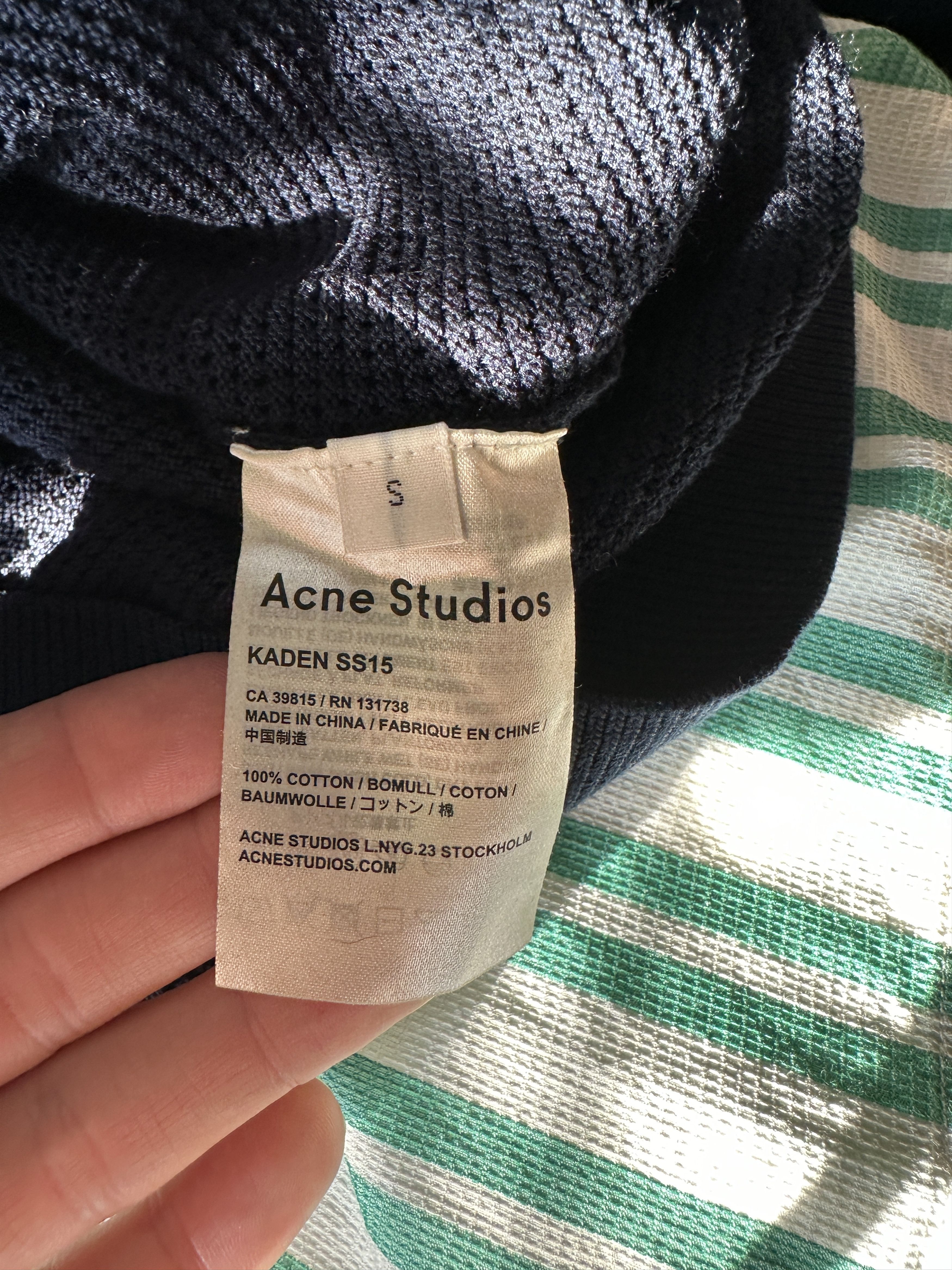 Acne Studios Acne Studios Seed Stitch Sweater Size US S / EU 44-46 / 1 - 5 Thumbnail