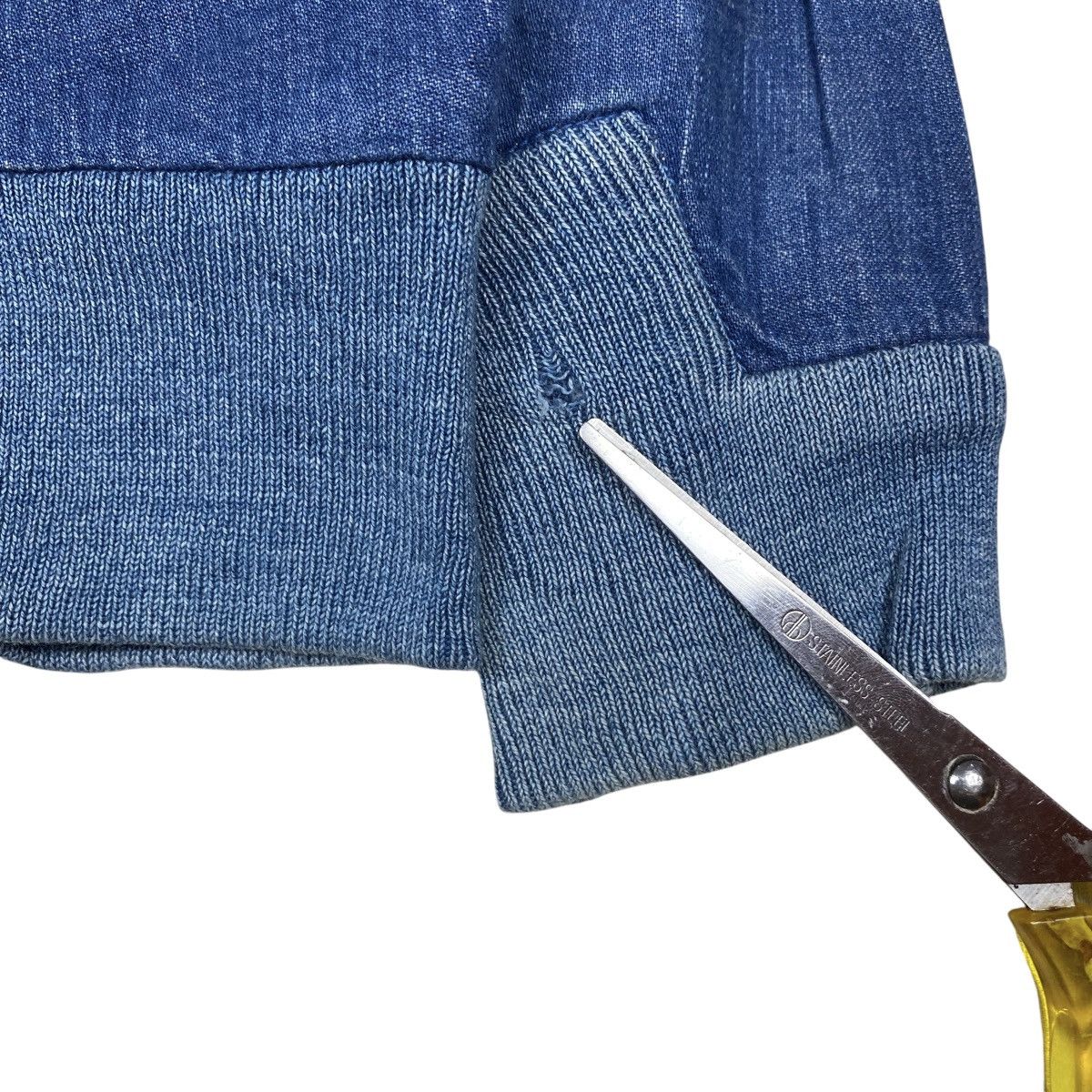 Designer × Japanese Brand × Toga Pulla Toga Pulla Archives Denim Cardigan Size US S / EU 44-46 / 1 - 4 Thumbnail