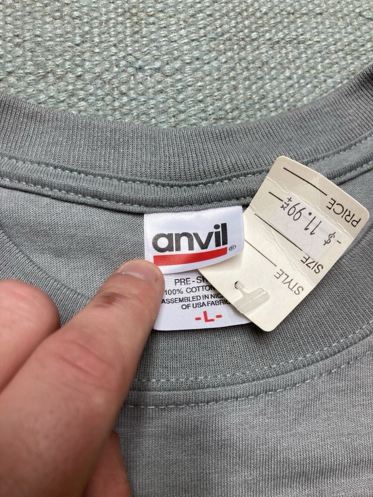 Anvil × Vintage NEW vintage graphic t shirt inland lakes railway florida L Size US L / EU 52-54 / 3 - 4 Thumbnail