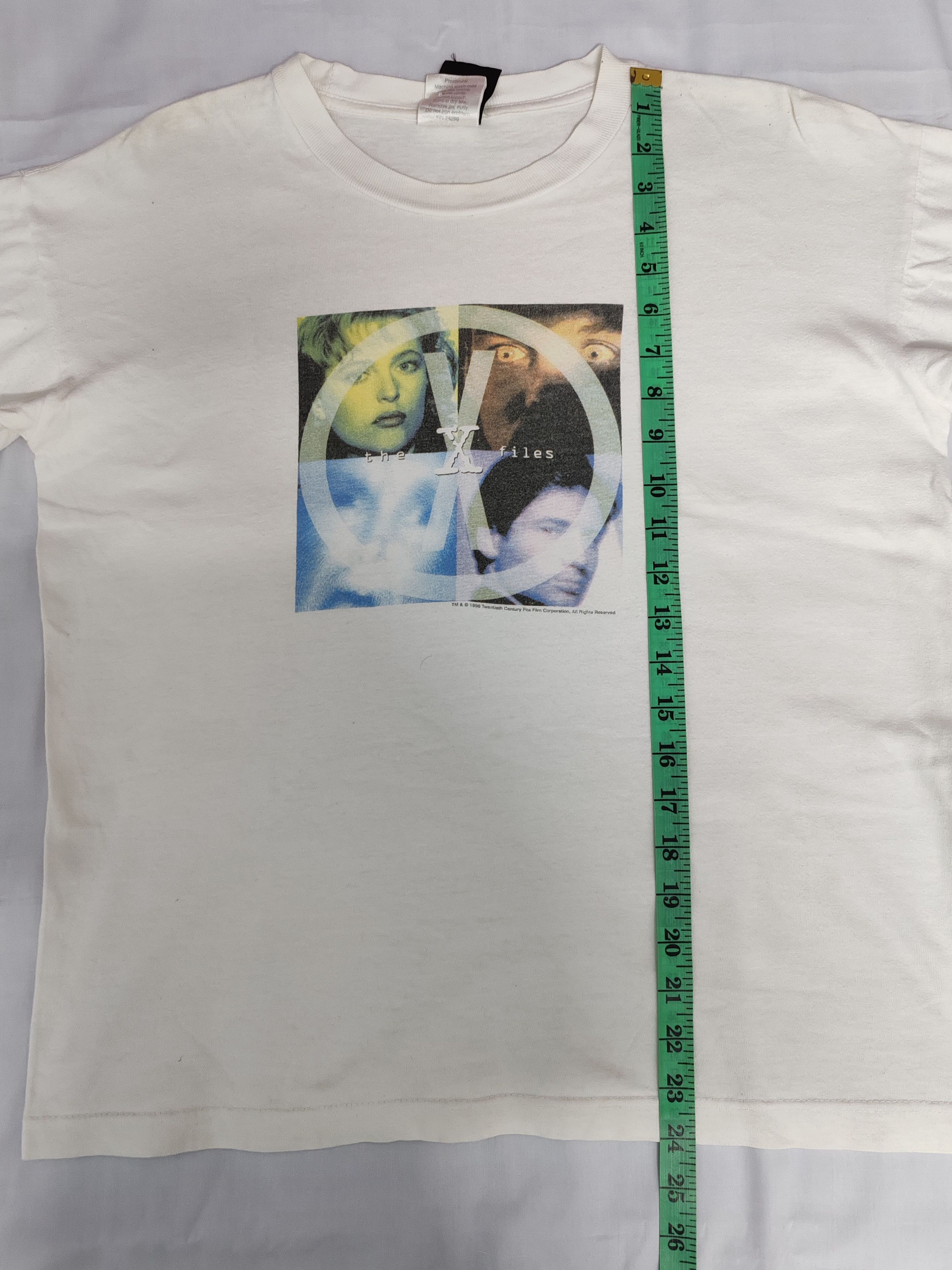 Expert Horror Vintage X-Files 1996 Movie Horror Tee Aliens Goosebumps Size US M / EU 48-50 / 2 - 7 Thumbnail