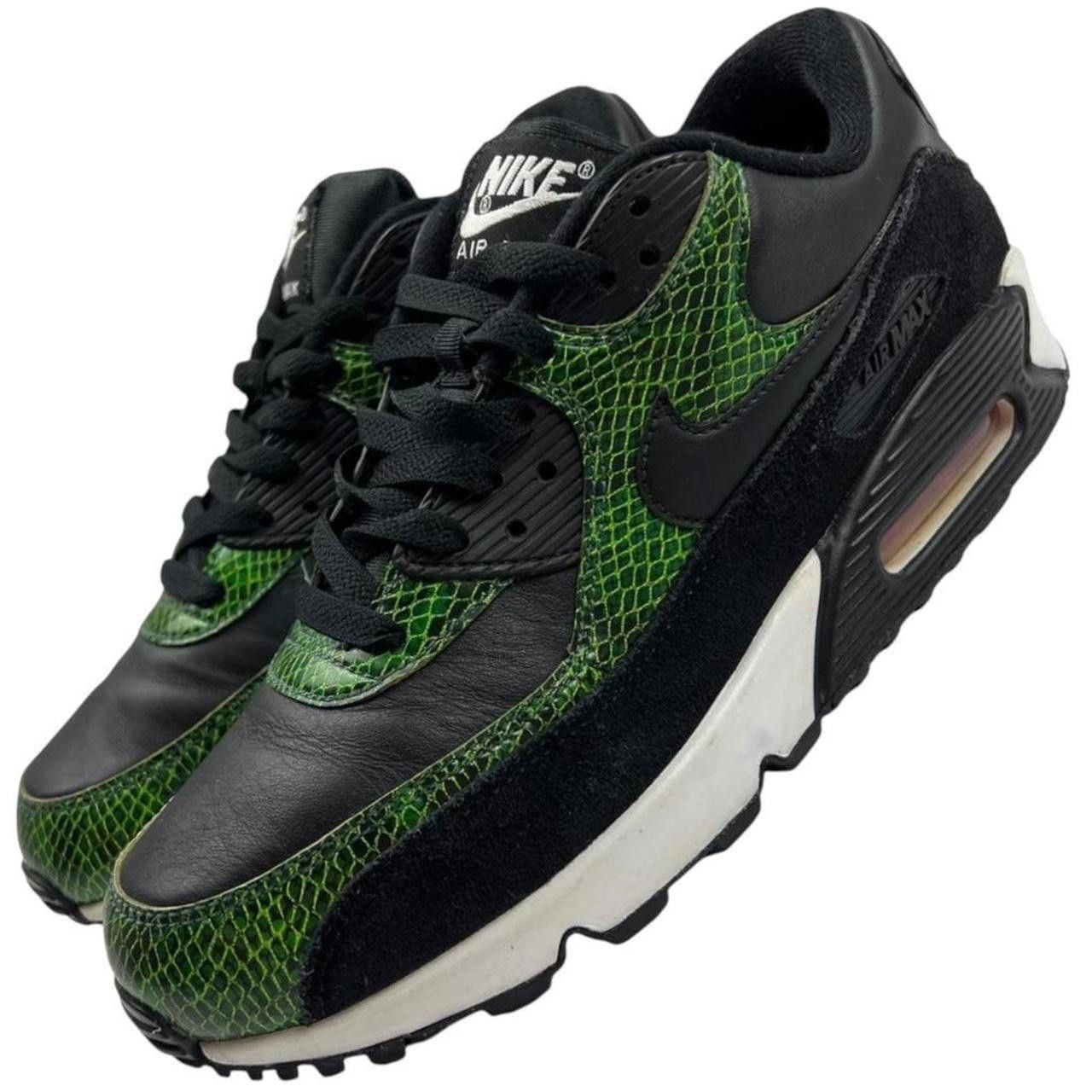 Nike Nike Air Max 90 Green Python Snakeskin - Size US 9 / EU 42.5 Size US 9 / EU 42 - 2 Thumbnail