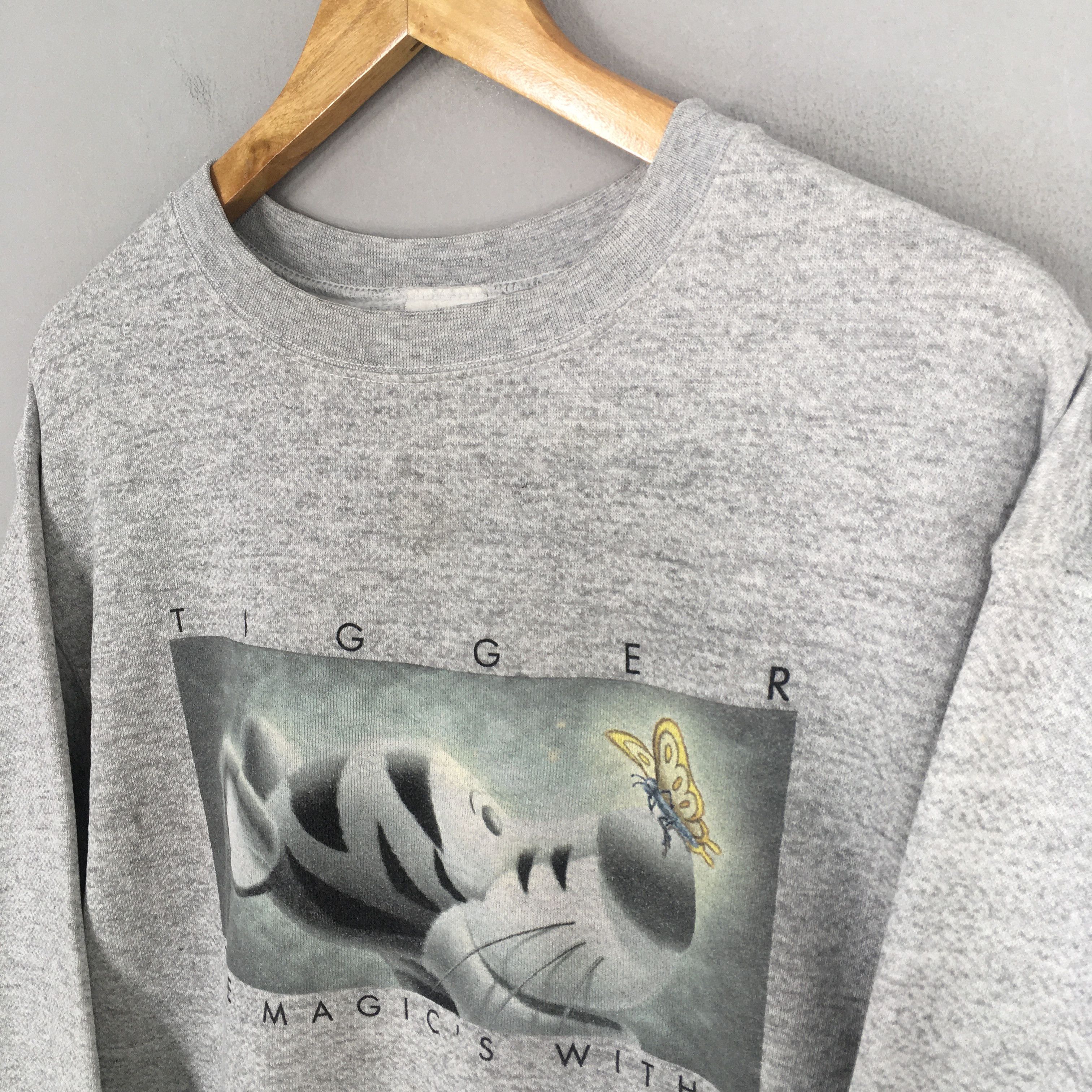 Disney × Vintage × WINNIE Vintage Tigger Disney Sweatshirt Medium Size US M / EU 48-50 / 2 - 3 Thumbnail