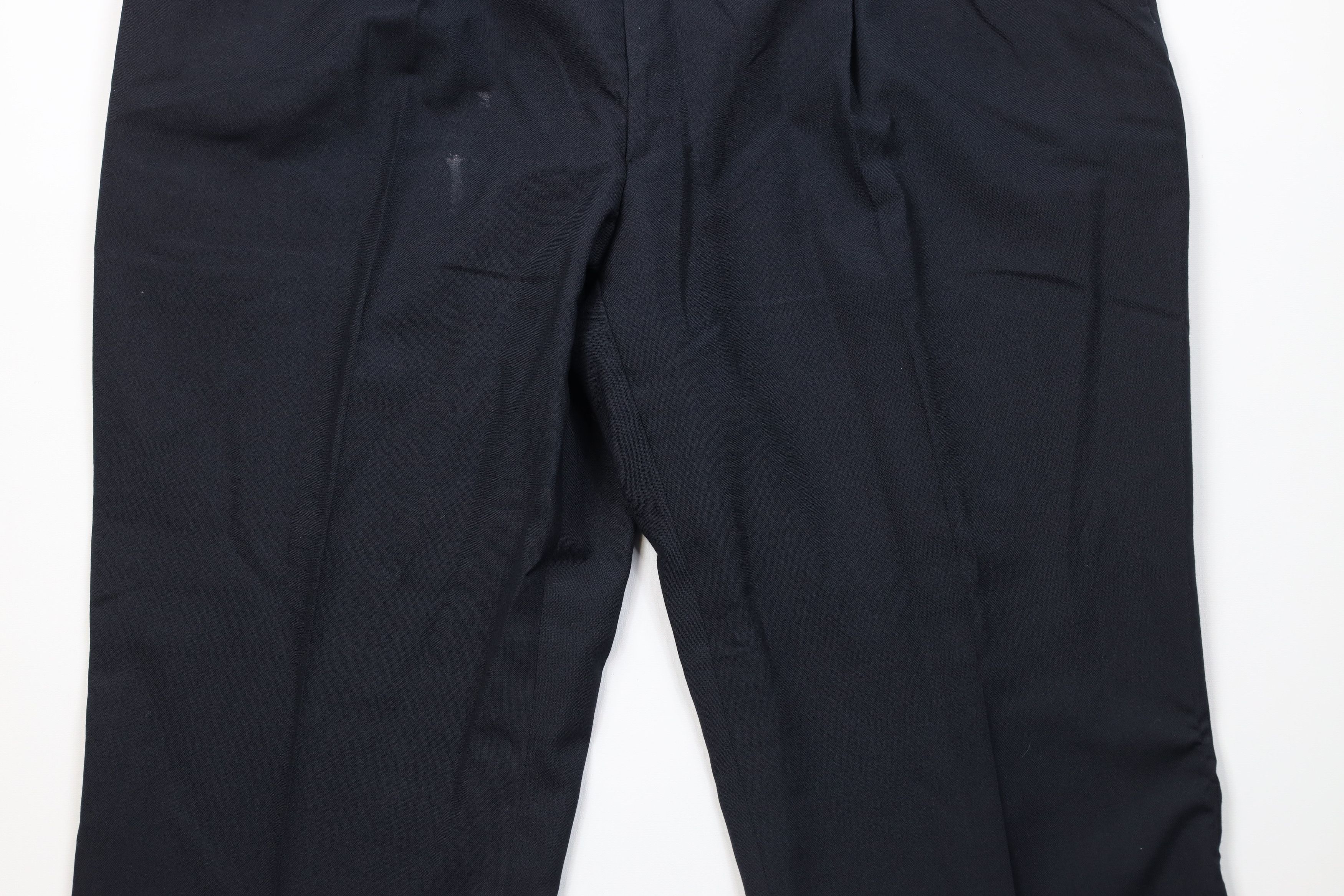 Vintage Vintage 90s Streetwear Wool Knit Wide Leg Chino Pants USA Size US 44 / EU 60 - 3 Thumbnail
