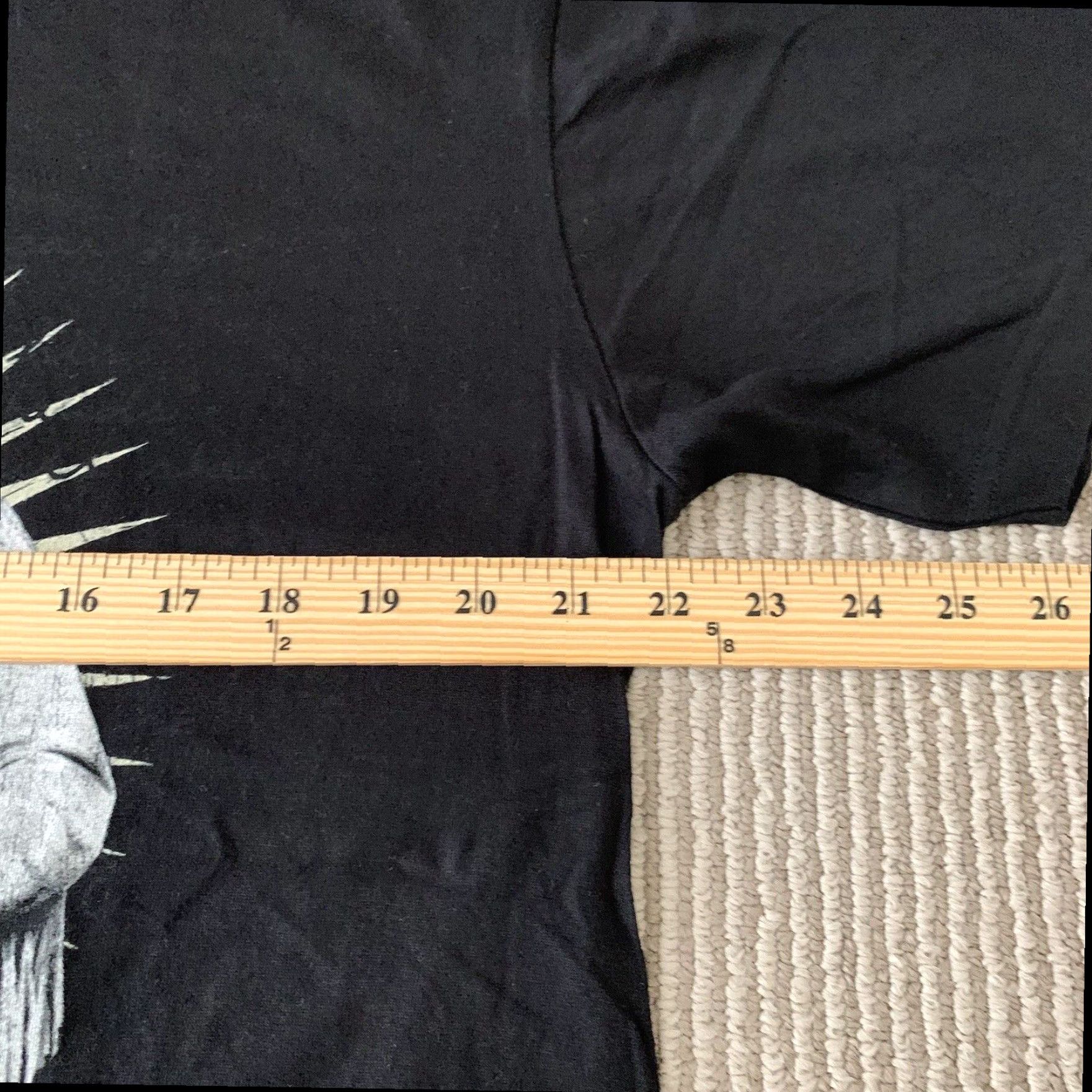 Vintage Genuine Jimi Hendrix Authentic LLC Medium Cool Luxury Brand Tee Shirt Extra Large Premium Black Playing Gibson Design Size US XL / EU 56 / 4 - 6 Thumbnail