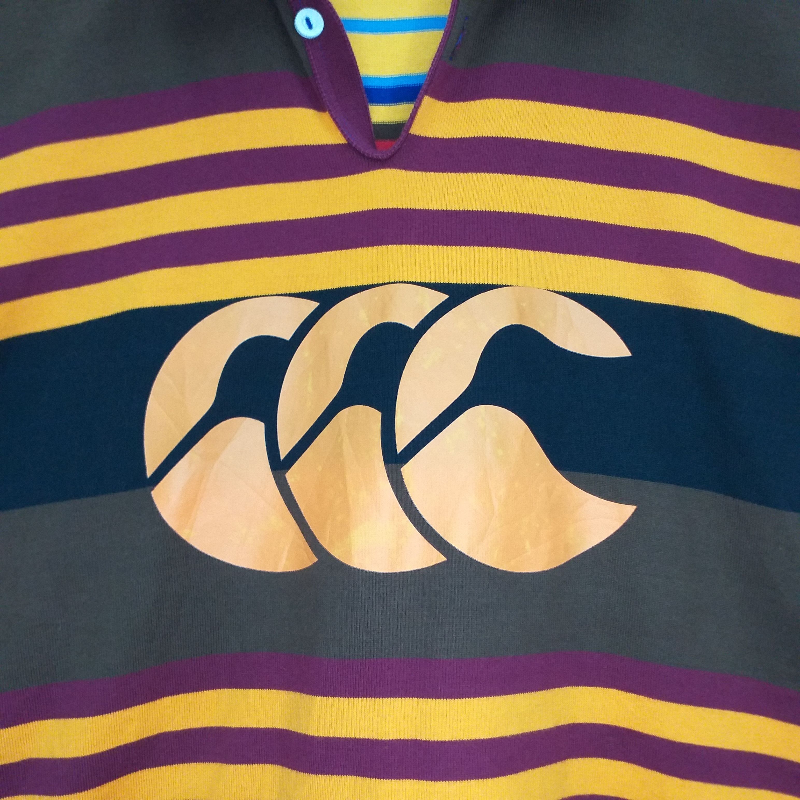 Canterbury of New Zealand Vintage Canterbury New Zealand Polo Shirt Rugby -E006 Size US L / EU 52-54 / 3 - 3 Thumbnail