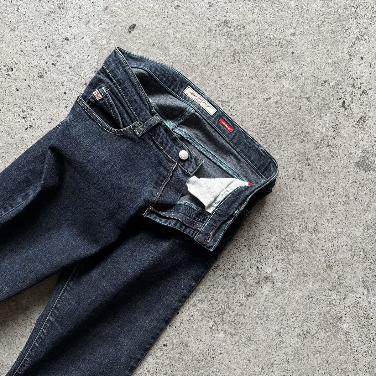 Miss Sixty Miss Sixty Womens Vintage Blue Denim Jeans Bootcut Size 28" / US 6 / IT 42 - 3 Thumbnail