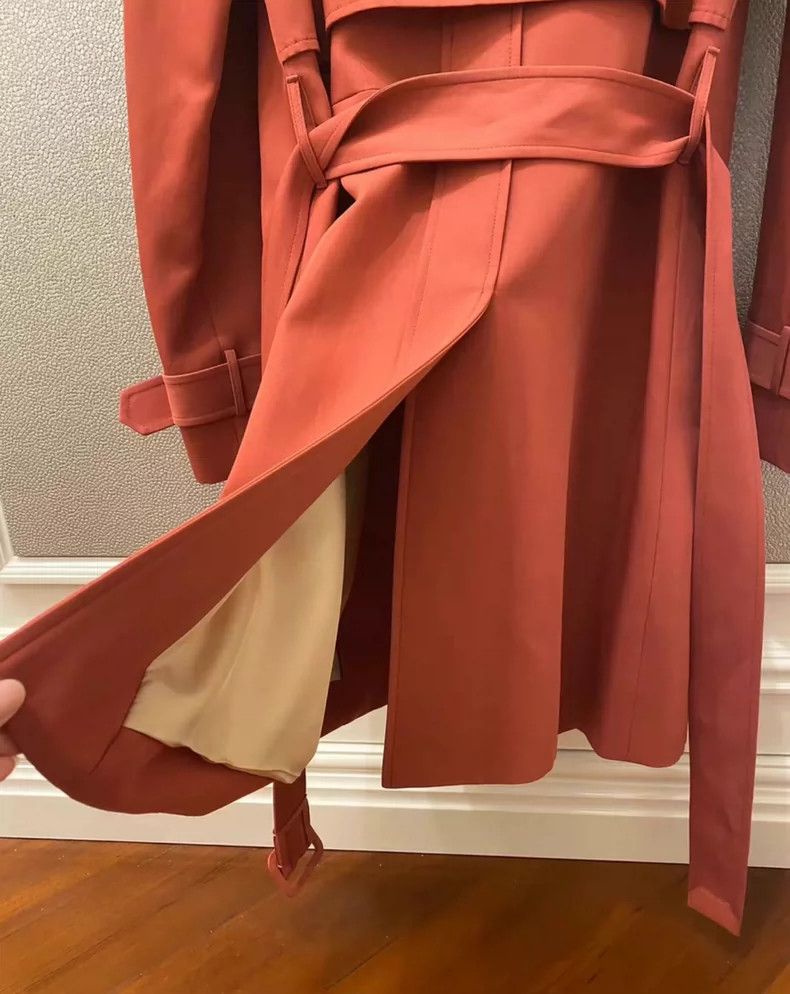 Loro Piana LORO PIANA Raincoat, raspberry red Size S / US 4 / IT 40 - 8 Thumbnail