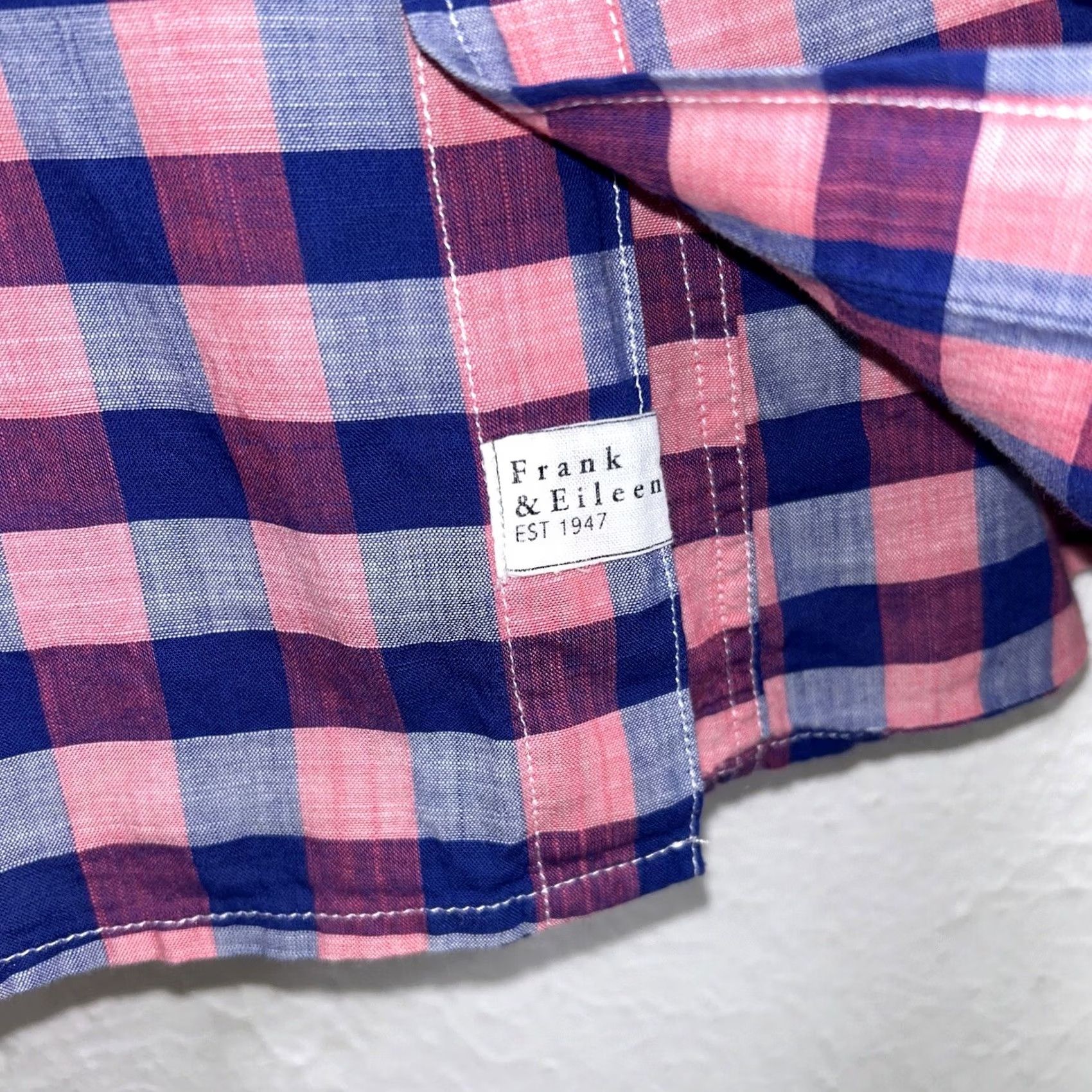 Frank & Eileen VINTAGE Frank & Eileen Luke Button Up Plaid Shirt USA Made Men’s M Size US M / EU 48-50 / 2 - 3 Thumbnail