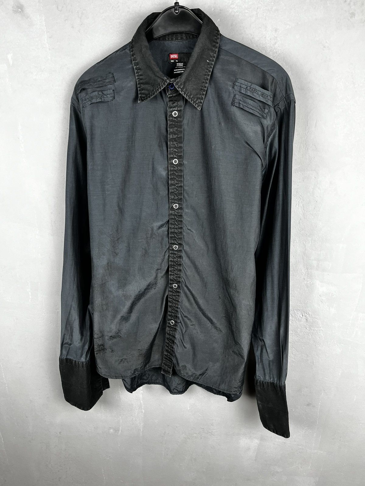 Designer × Diesel Diesel shirt avant garde vintage Size US XL / EU 56 / 4 - 1 Thumbnail