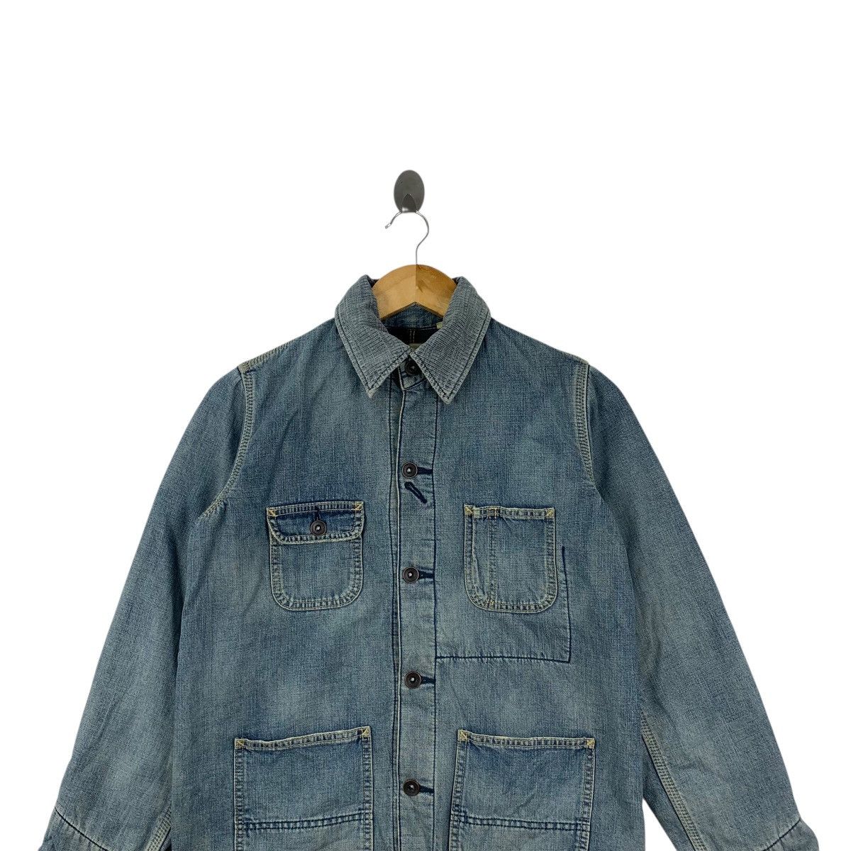 Vintage Vintage FLASH REPORT JAPAN Denim Jeans Detroit Natural Dyed Size US M / EU 48-50 / 2 - 2 Thumbnail