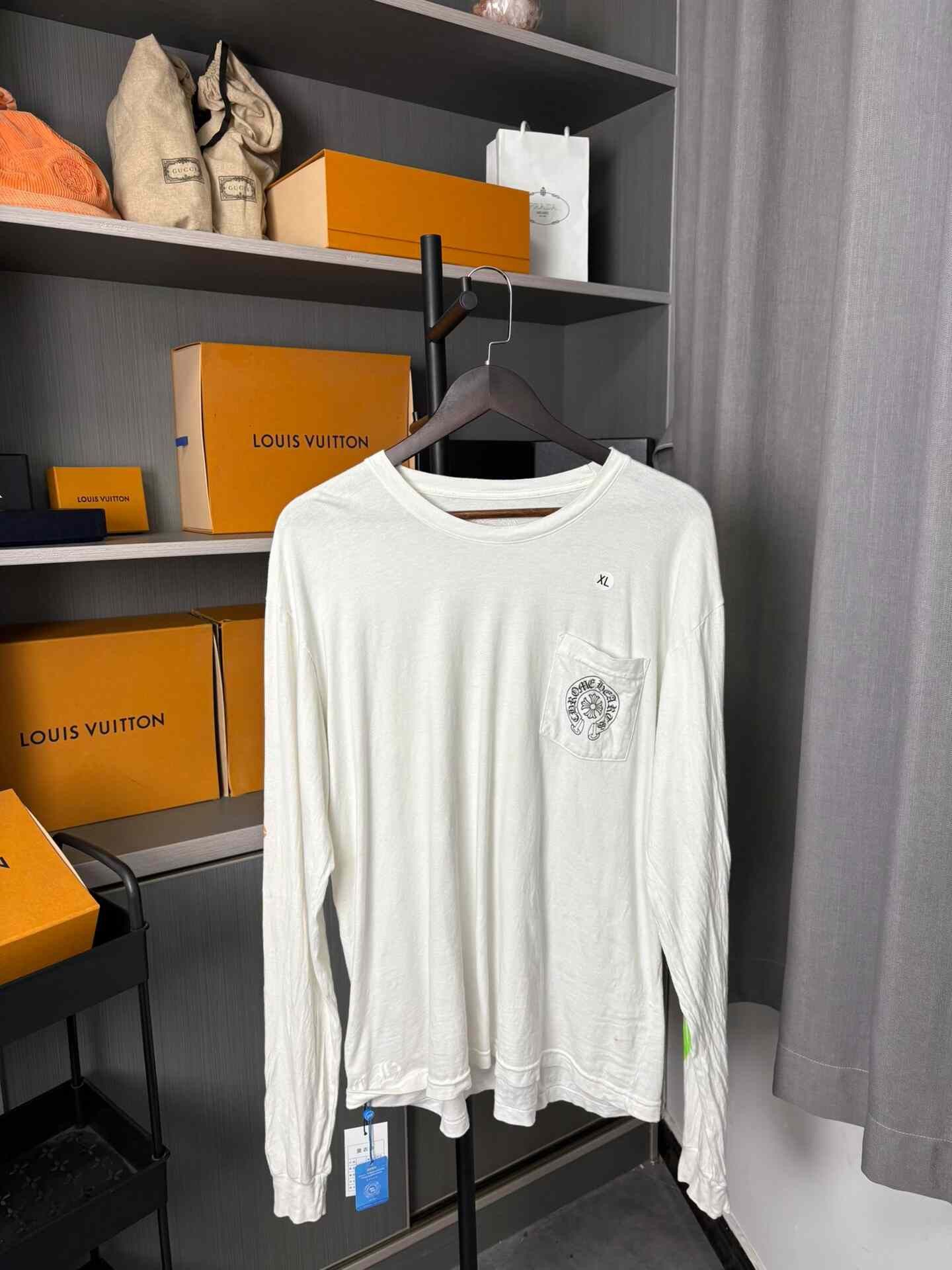 Chrome Hearts Chrome Hearts White T-Shirt XL Men Size US XL / EU 56 / 4 - 1 Thumbnail