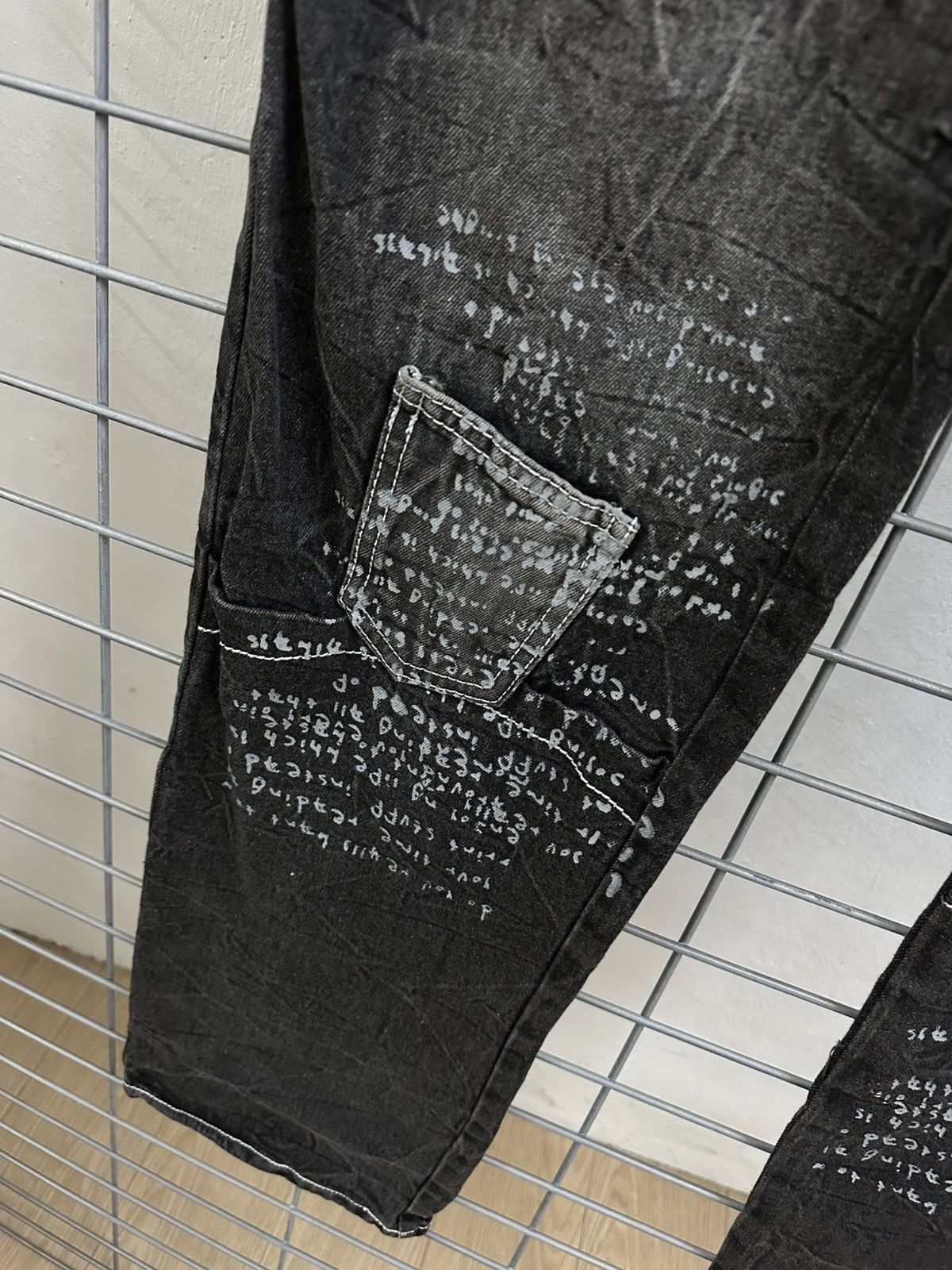If Six Was Nine × Japanese Brand Rare And Beautiful Aston Design Multi Pocket Punk Bush Pants Size US 34 / EU 50 - 6 Thumbnail