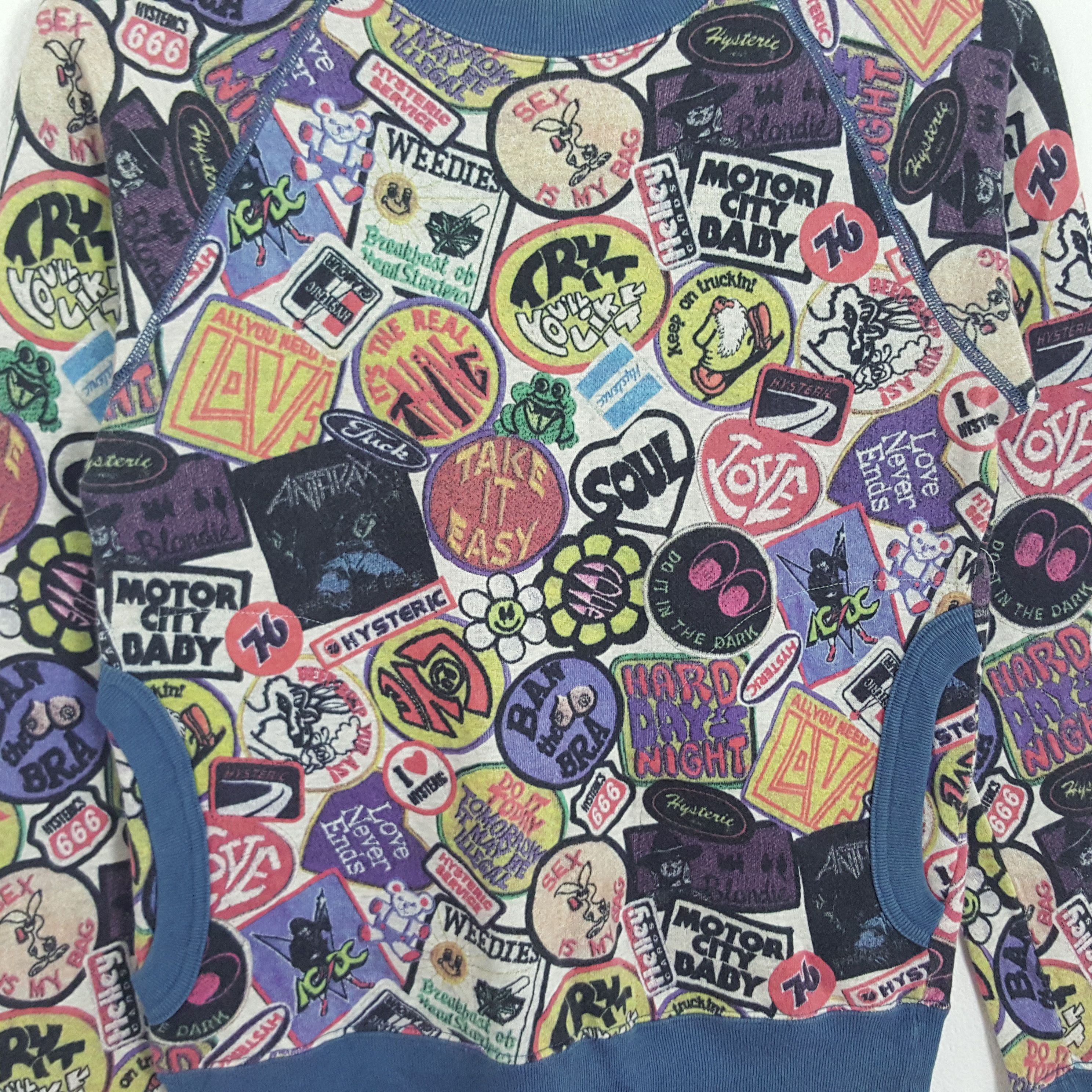 Hysteric Glamour × Japanese Brand × Vintage Vintage Hysteric Glamour Japanese Brand Sweatshirt Size US XS / EU 42 / 0 - 2 Thumbnail