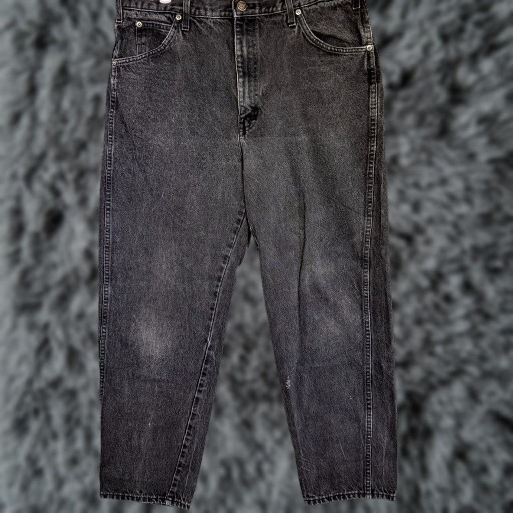 Dickies Dickies Jeans Men’s 36x30 Black Denim Dark Wash Mid-Rise Straight Leg Cotton Size US 36 / EU 52 - 1 Thumbnail