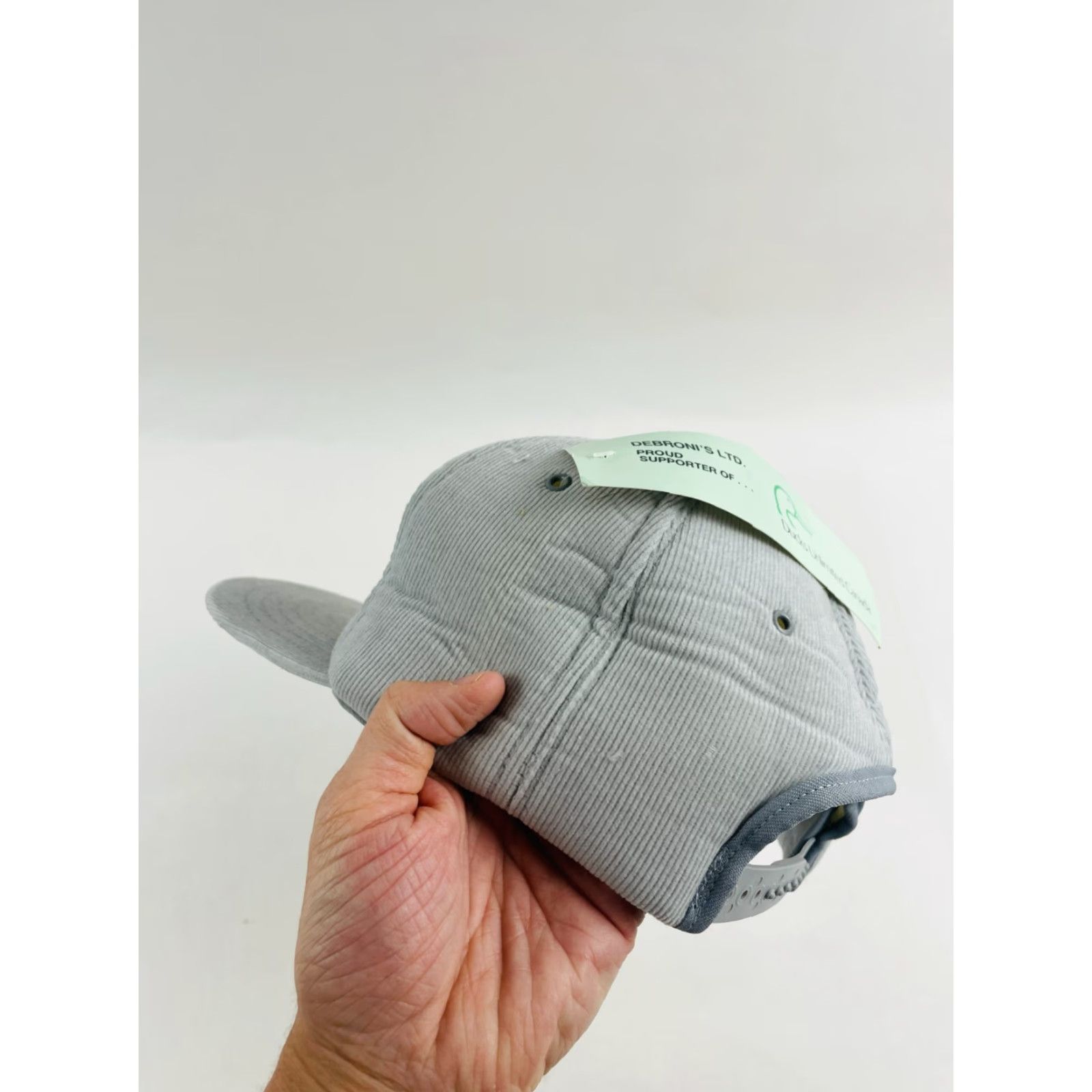 Vintage Ducks Unlimited Hat Gray Canada 50 Years of Conservation Snapback NWT Vintage Marquee Hat Mens Adjustible Snapback Size ONE SIZE - 3 Thumbnail