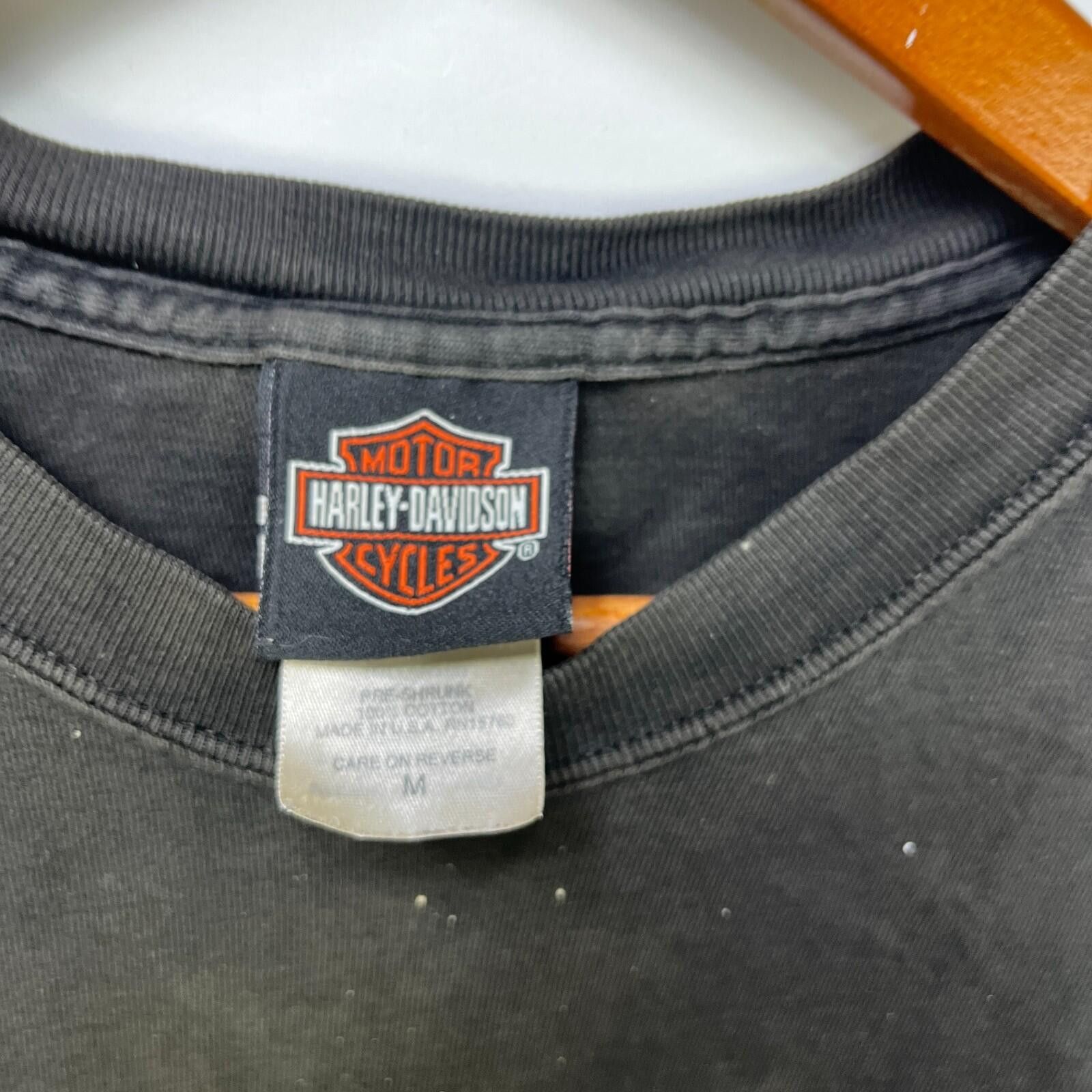 Harley Davidson Vintage Harley Davidson Faded Sleeveless Shirt Medium Size US M / EU 48-50 / 2 - 5 Thumbnail