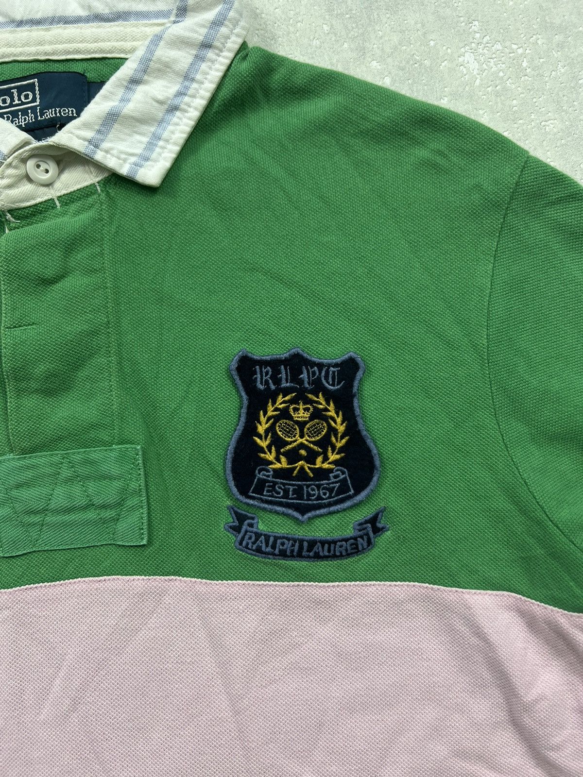 Polo Ralph Lauren 00's POLO RALPH LAUREN RUGBY OLD MONEY Y2K T-SHIRT Size US L / EU 52-54 / 3 - 3 Thumbnail
