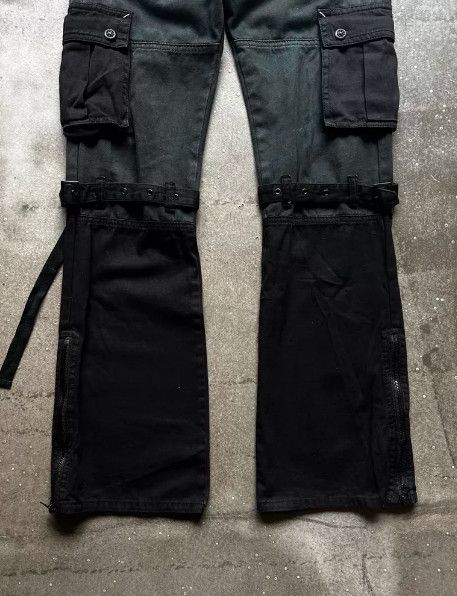Other MIDAS Early Chain-Strap Patchwork Cargo Pants Size US 40 / EU 56 - 4 Thumbnail