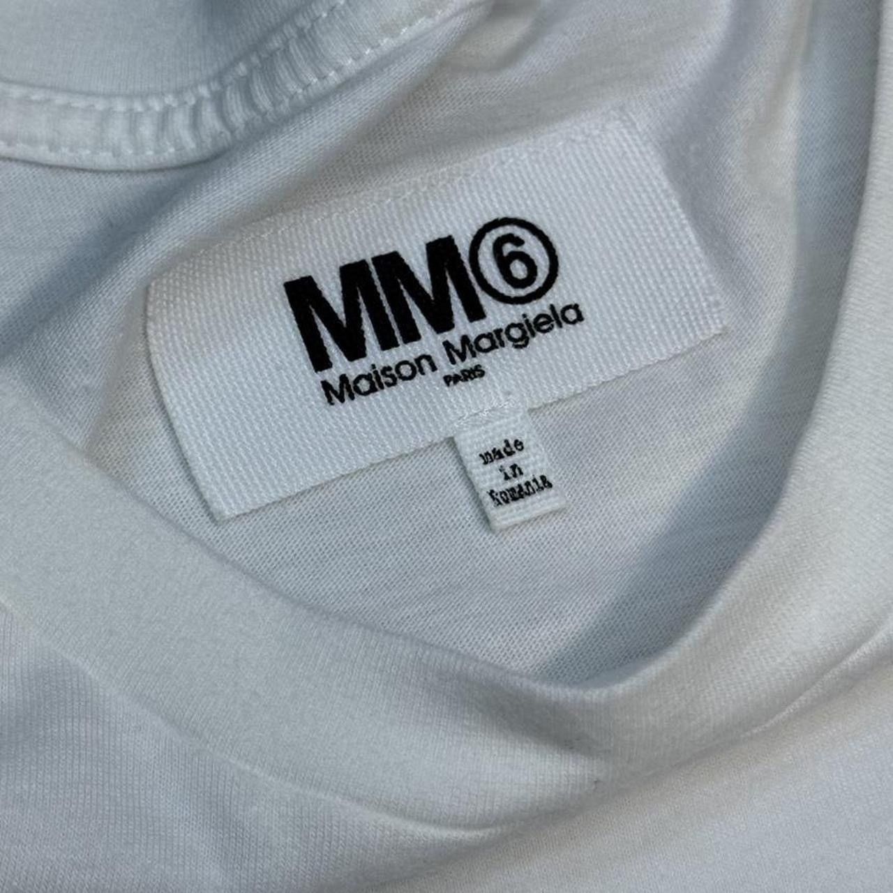 Maison Margiela Maison Margiela MM6 Connect The Dots T-Shirt y2k White Tee Size US M / EU 48-50 / 2 - 6 Thumbnail