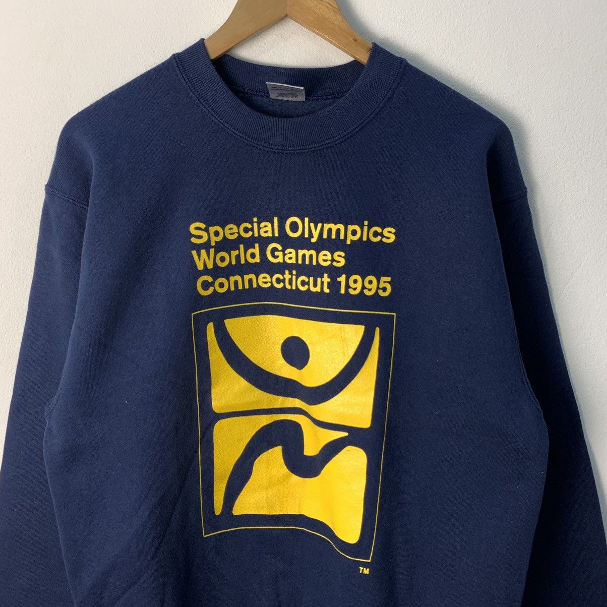 USA Olympics Vintage Special Olympics 1995 Sweatshirt | Connecticut World Size US M / EU 48-50 / 2 - 4 Thumbnail