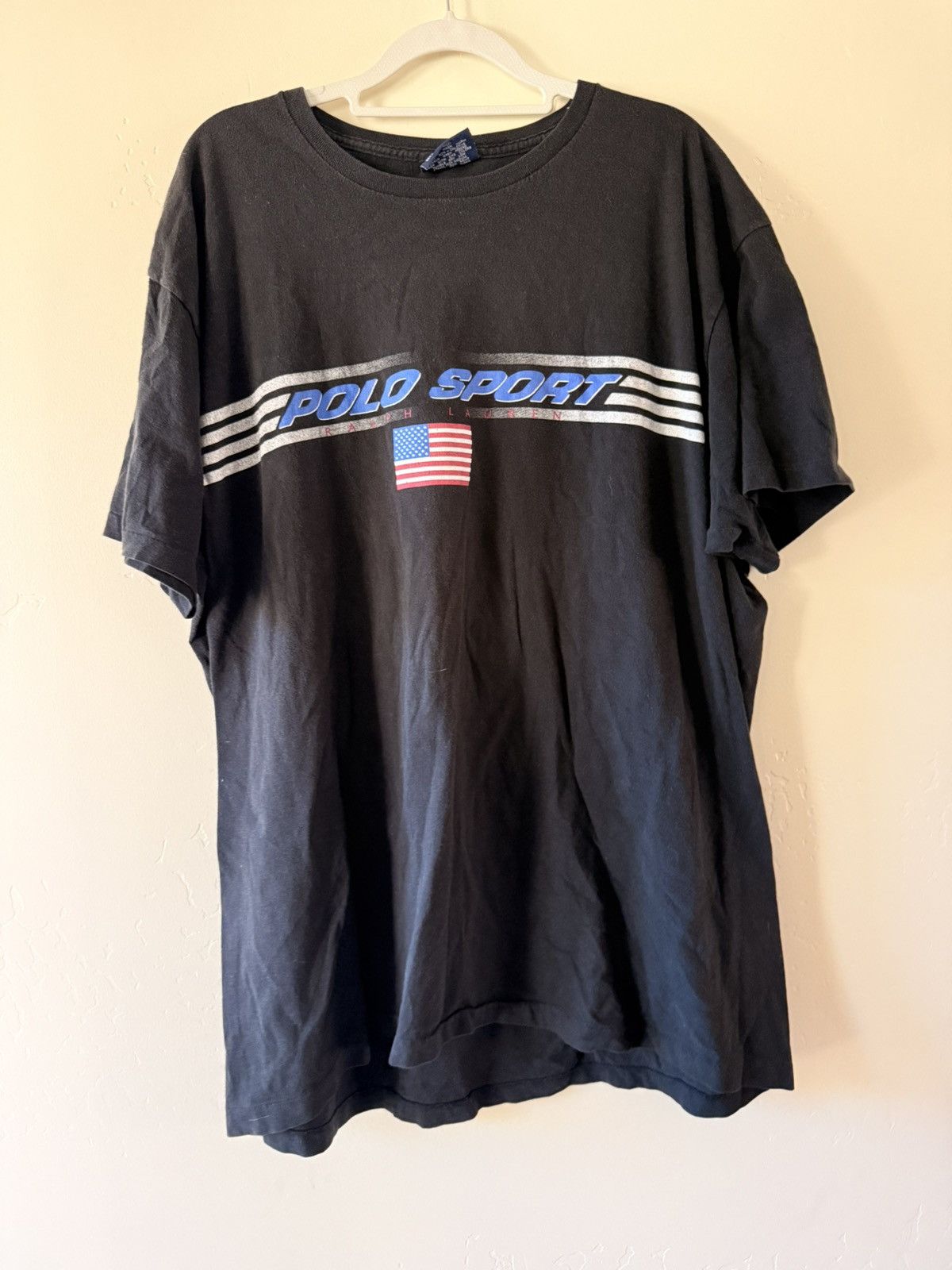 Polo Ralph Lauren Vintage Polo Sport Tee Size US XL / EU 56 / 4 - 1 Thumbnail