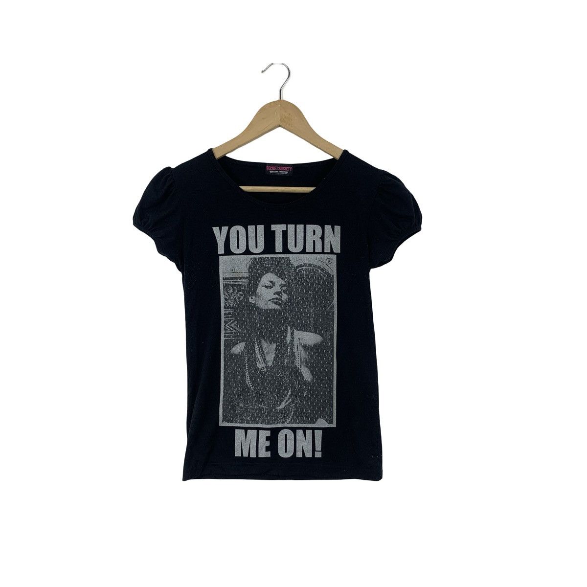 Other SECRET SOCIETY Sophia Loren Potrait Puff Sleeve Tee Shirt Size US XXS / EU 40 - 1 Thumbnail