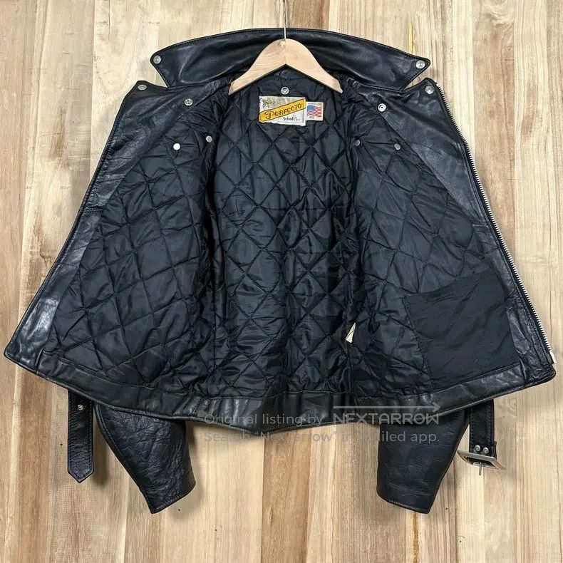 Schott Schott Classic cowhide motorcycle leather jacket Size US S / EU 44-46 / 1 - 6 Thumbnail