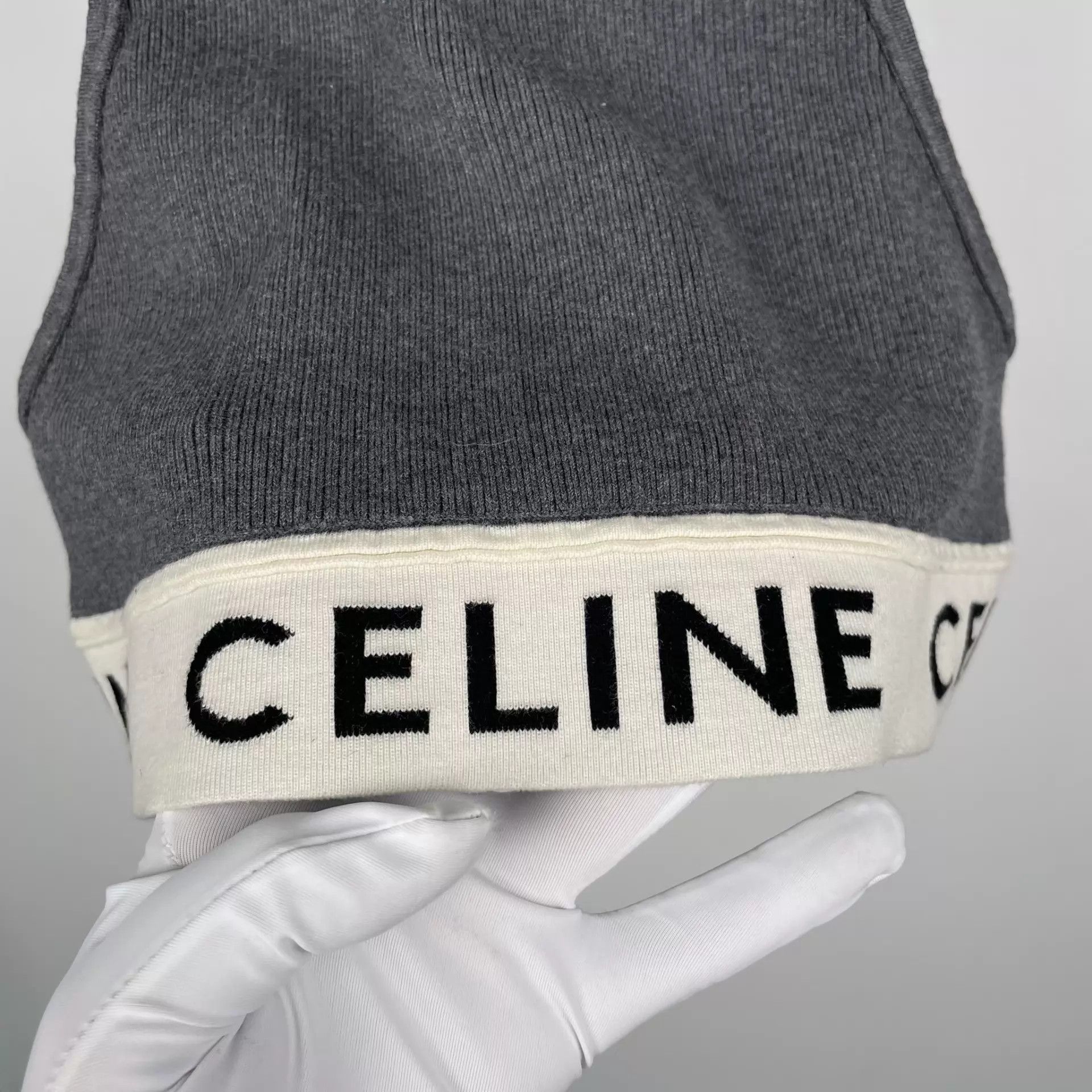 Celine CELINE Gray XS Knit Vest Size XS / US 0-2 / IT 36-38 - 8 Thumbnail