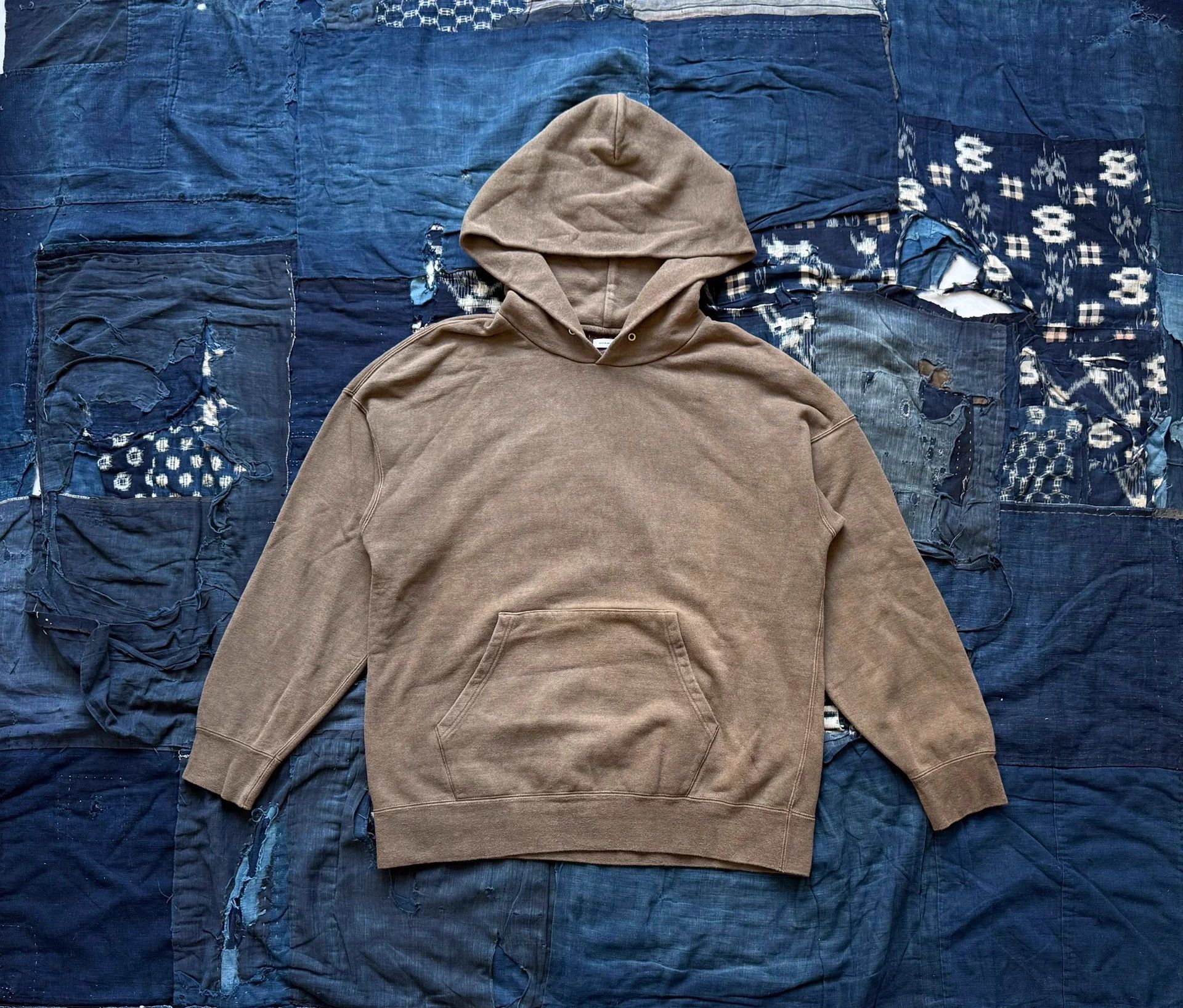 Visvim VISVIM HOODIE Distressed Mud-Dyed Hoodie/Sweatshirt Size US L / EU 52-54 / 3 - 1 Thumbnail